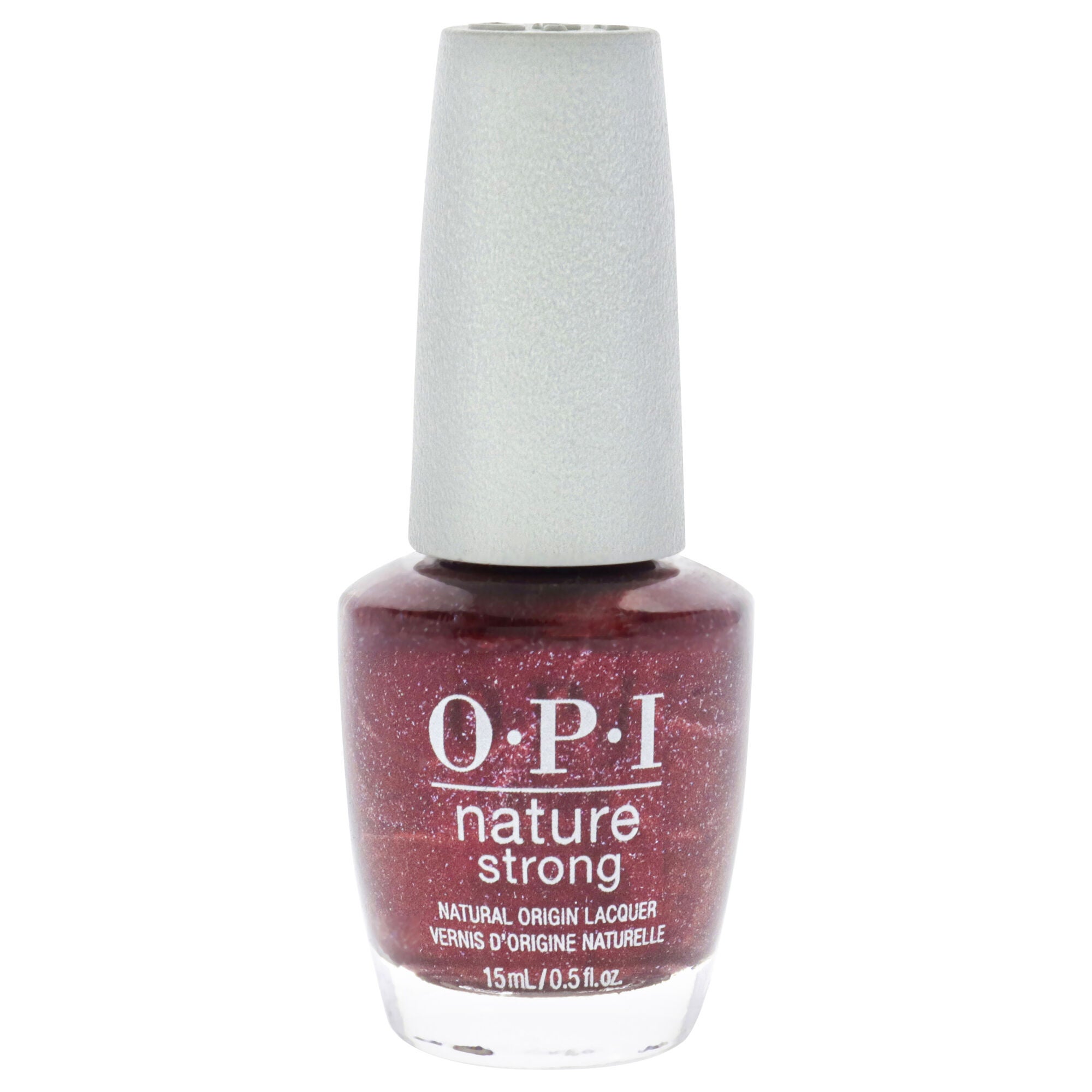 Nature Strong Nail Lacquer - Raisin Your Voice by OPI for Women - 0.5 oz Nail Polish, See Description, hi-res image number 0