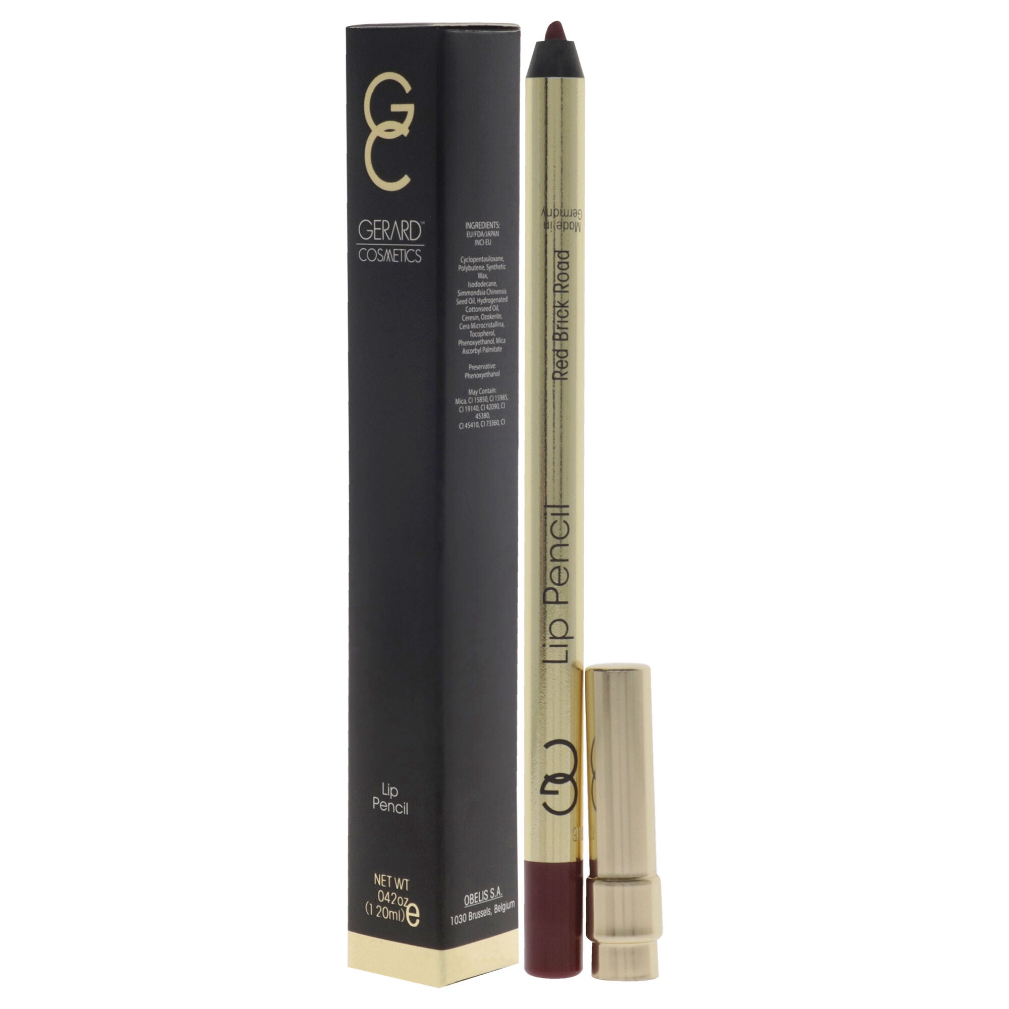 Lip Pencil - Red Brick Road by Gerard Cosmetic for Women - 0.4 oz Lip Pencil, , alternate image number 7