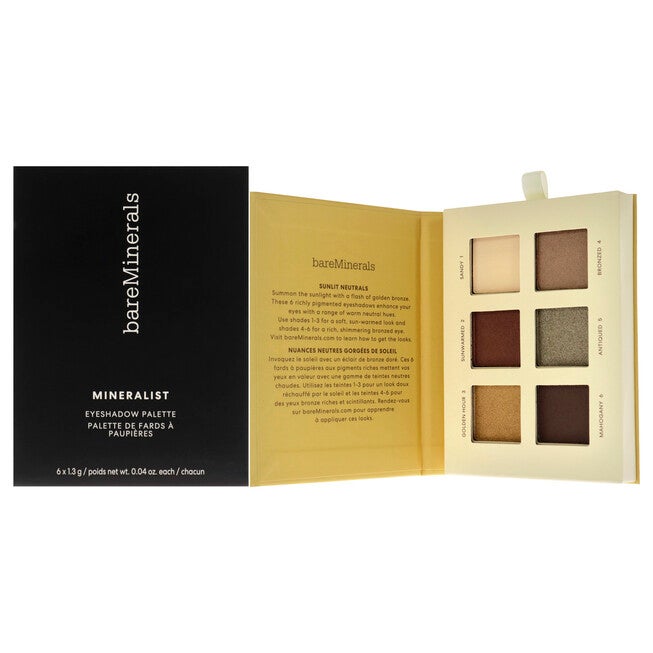 Mineralist Eyeshadow Palette - Sunlit by bareMinerals for Women - 0.24 oz Eye Shadow, NA, hi-res image number null