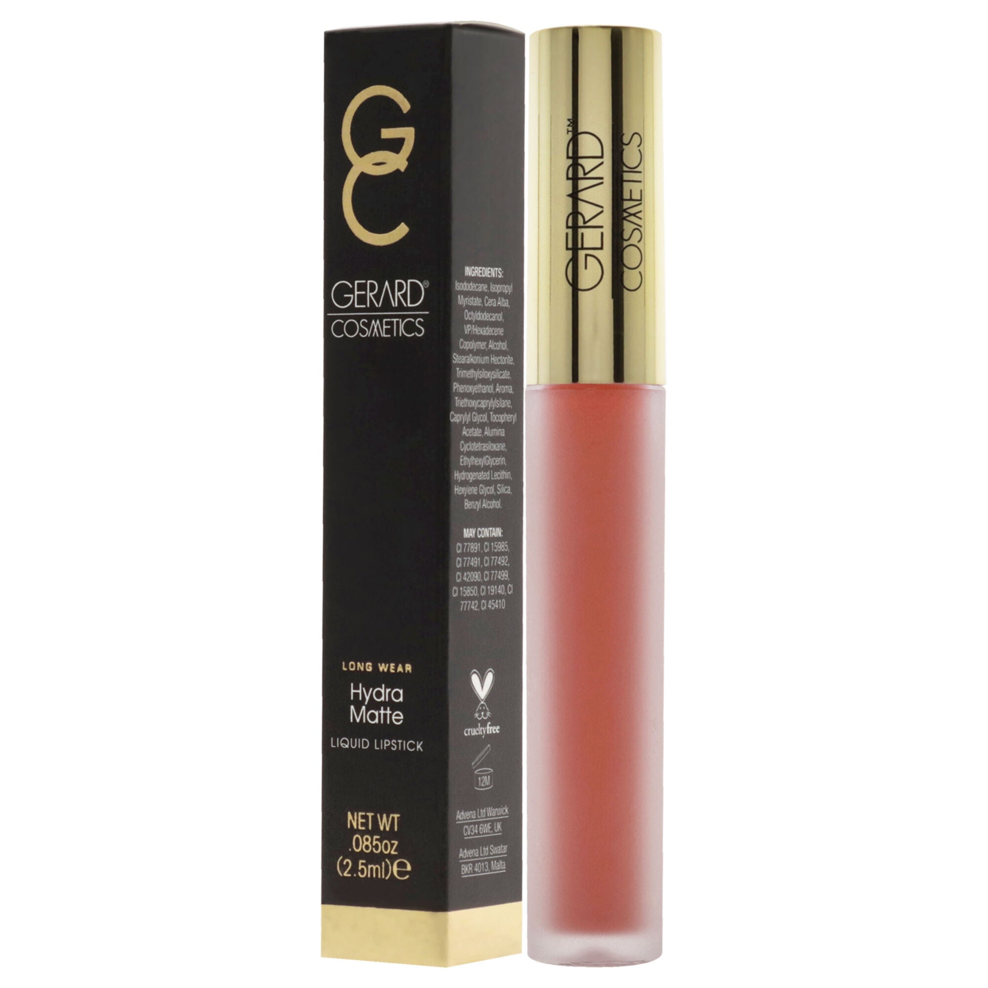 Hydra Matte Liquid Lipstick - Mercury Rising by Gerard Cosmetic for Women - 0.085 oz Lipstick, , alternate image number 7