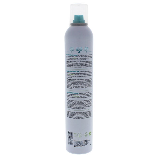 Biolage Complete Control Fast Drying Hairspray - Medium Hold by Matrix for Unisex - 10 oz Hair Spray, NA, alternate image number null