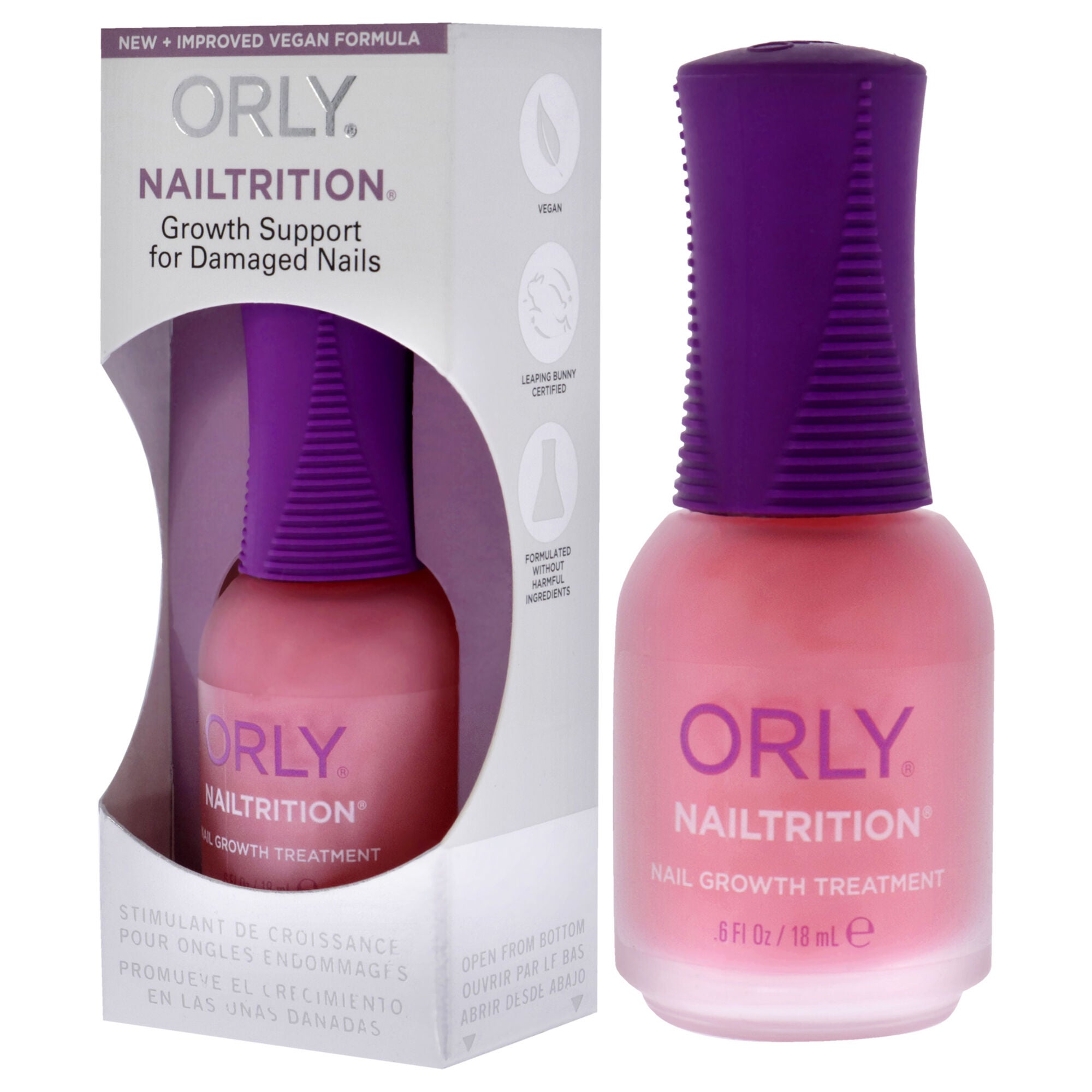 Nailtrition Nail Growth Treatment by Orly for Women - 0.6 oz Nail Treatment, See Description, alternate image number 3