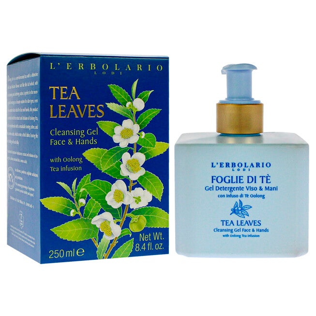 Cleansing Gel Face and Hand - Tea Leaves by LErbolario for Unisex - 8.5 oz Cleanser, NA, alternate image number null