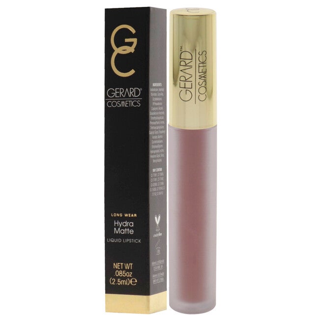 Hydra Matte Liquid Lipstick - Skinny Dip by Gerard Cosmetic for Women - 0.085 oz Lipstick, , alternate image number 7