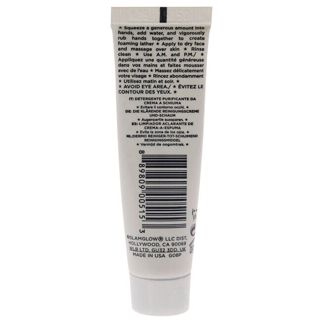 Supercleanse Clearing Cream-to-Foam Cleanser by Glamglow for Unisex - 0.5 oz Cleanser, NA, alternate image number null