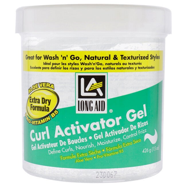 Long-Aid Curl Activator Gel - Extra Dry by Ampro for Women - 15 oz Gel, See Description, hi-res image number 0