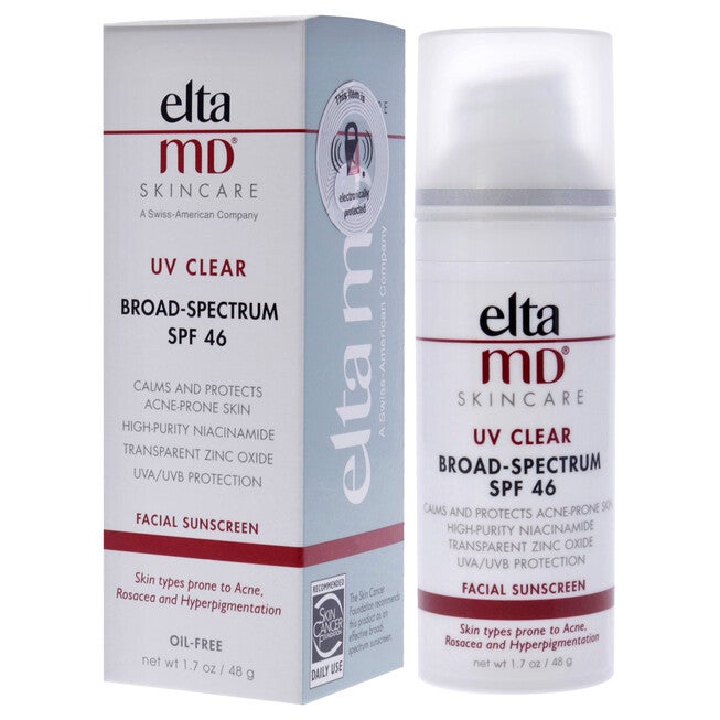 UV Clear Facial Sunscreen SPF 46 by EltaMD for Unisex - 1.7 oz Sunscreen, , alternate image number null
