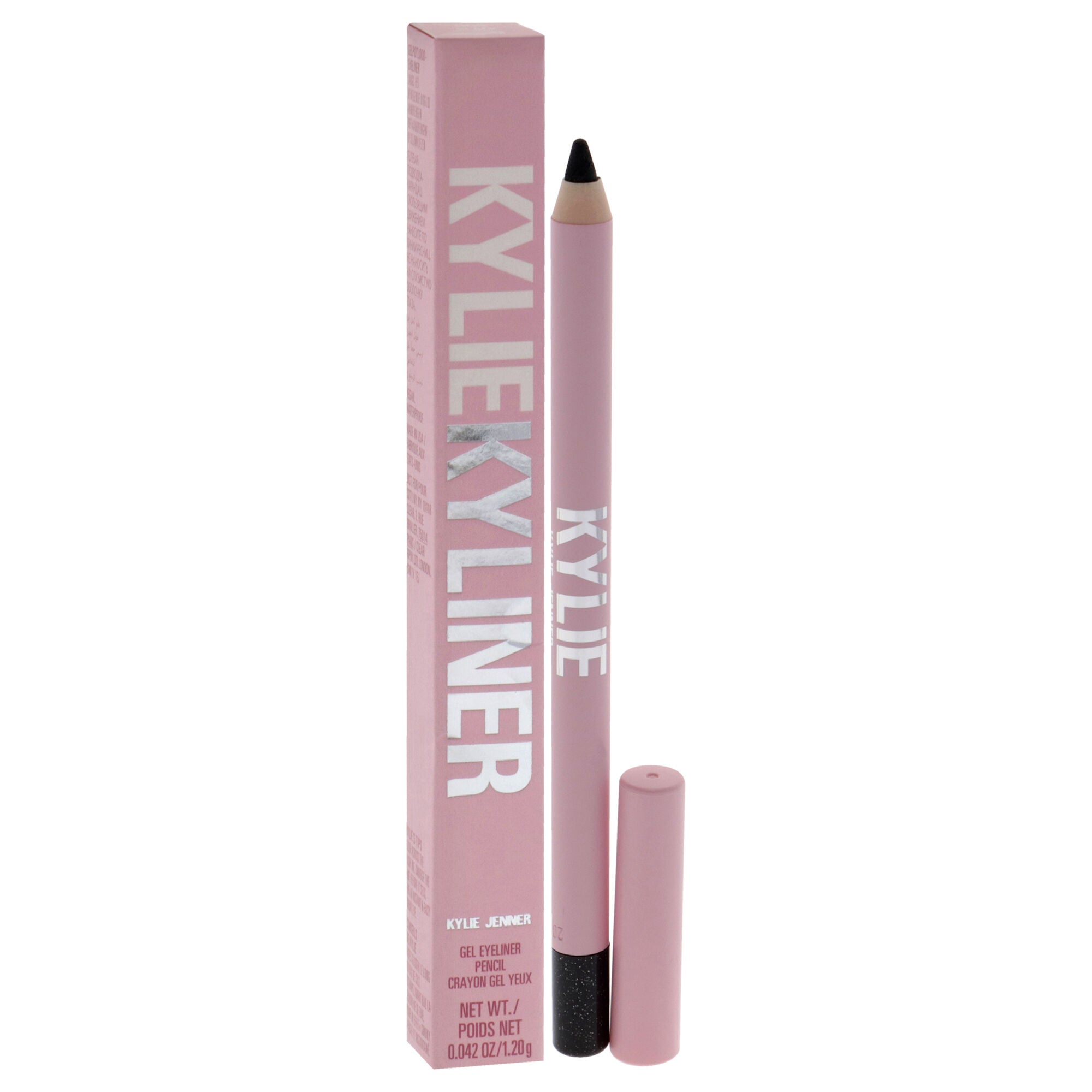 Kyliner Gel Eyeliner Pencil - 009 Black Shimmer by Kylie Cosmetics for Women - 0.042 oz Eyeliner, See Description, alternate image number 1