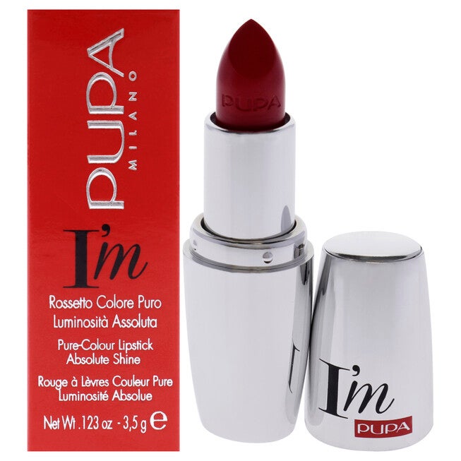 I Am Pure-Colour Lipstick - 306 Red Pop by Pupa Milano for Women - 0.123 oz Lipstick, NA, hi-res image number null