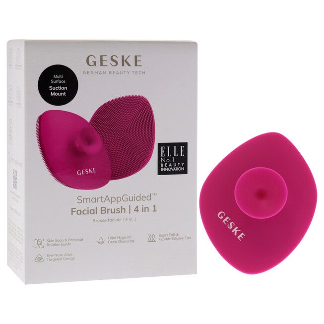 Facial Brush 4 in 1 - Magenta by Geske for Women - 1 Pc Brush, , alternate image number null