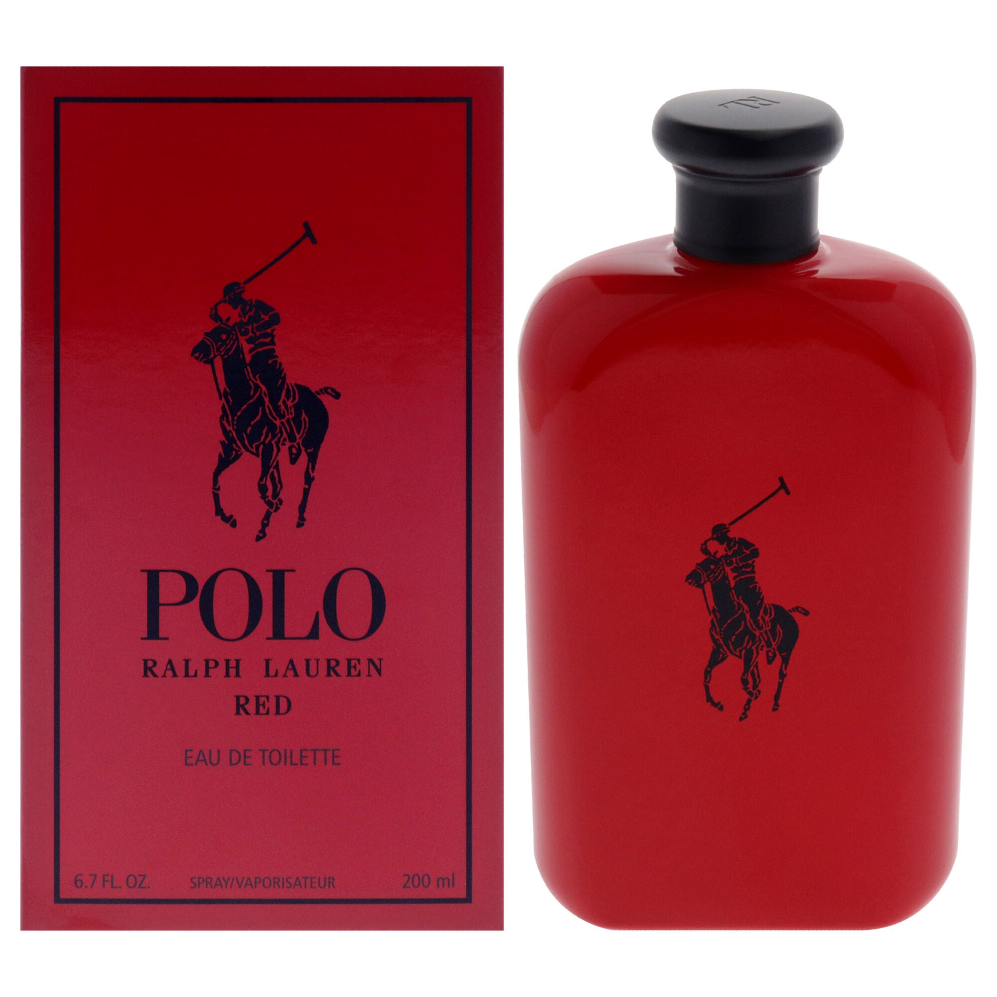 Polo Red by Ralph Lauren for Men - 6.7 oz EDT Spray, See Description, hi-res image number 0