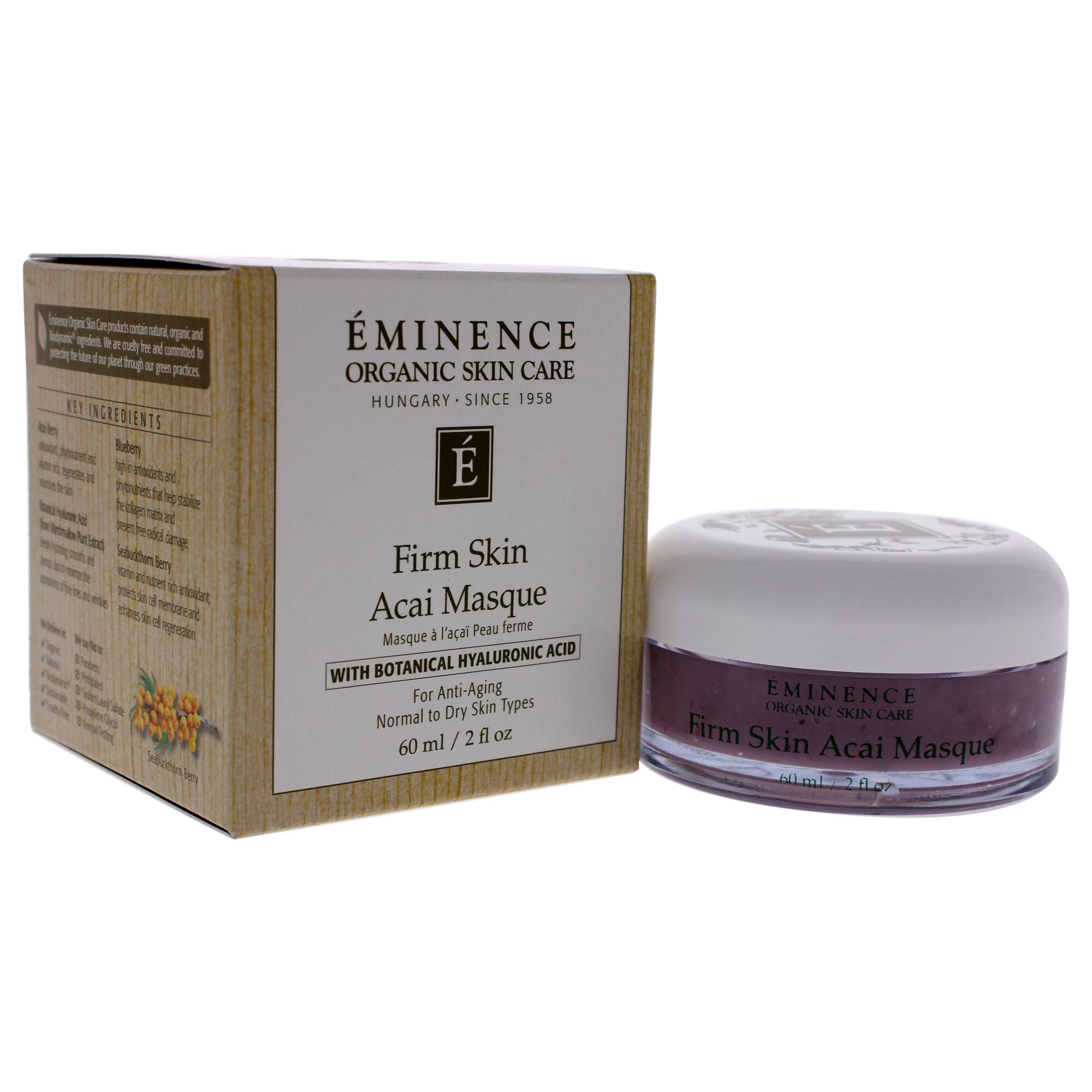 Firm Skin Acai Masque by Eminence for Unisex - 2 oz Mask, , alternate image number 6
