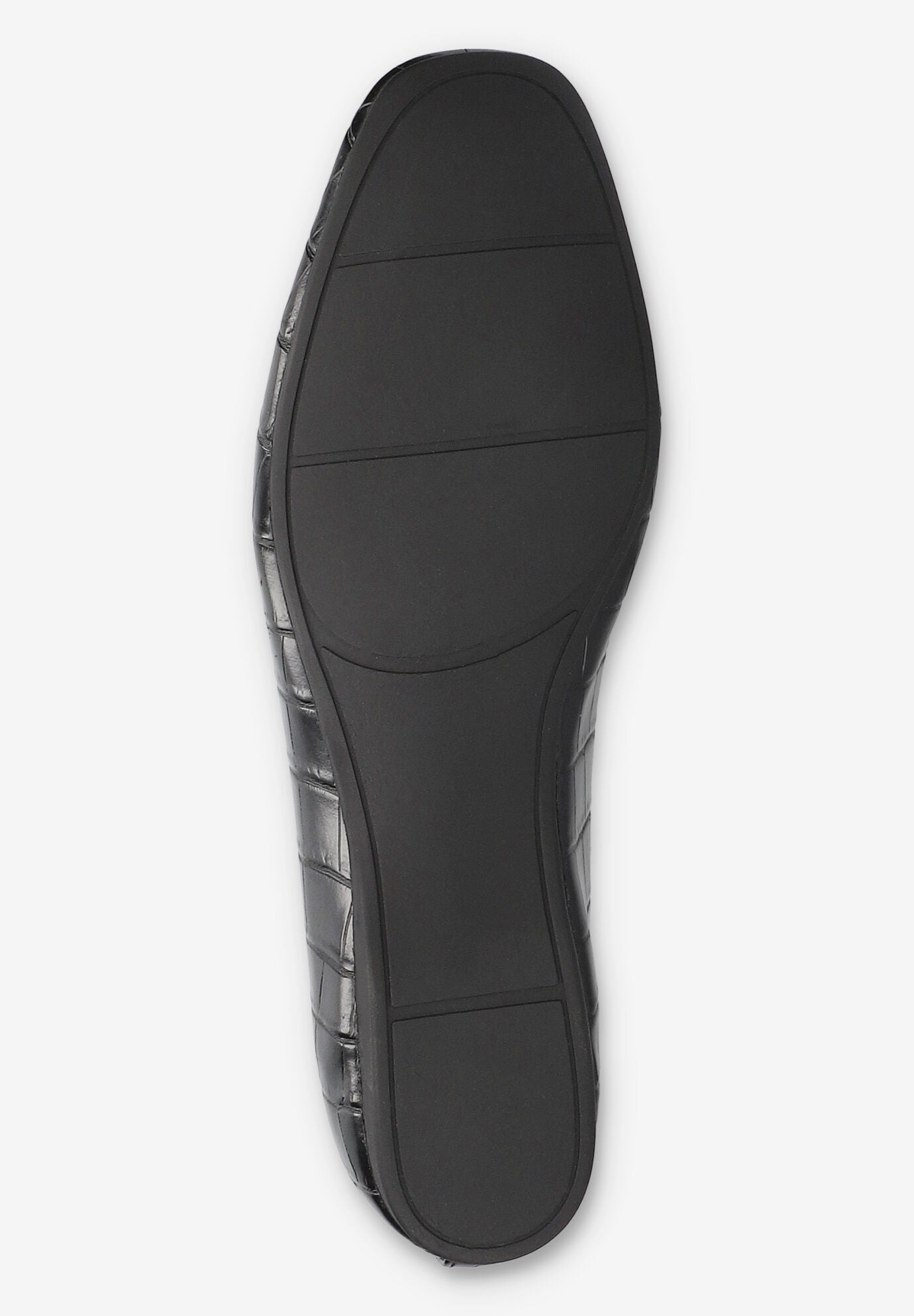 Femi Square Toe Flat, BLACK CROCO, alternate image number 5