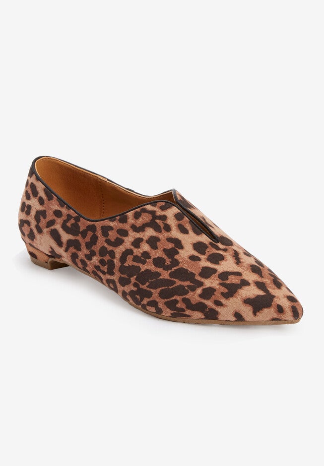 The Anya Flat by Comfortview, LEOPARD, hi-res image number 0