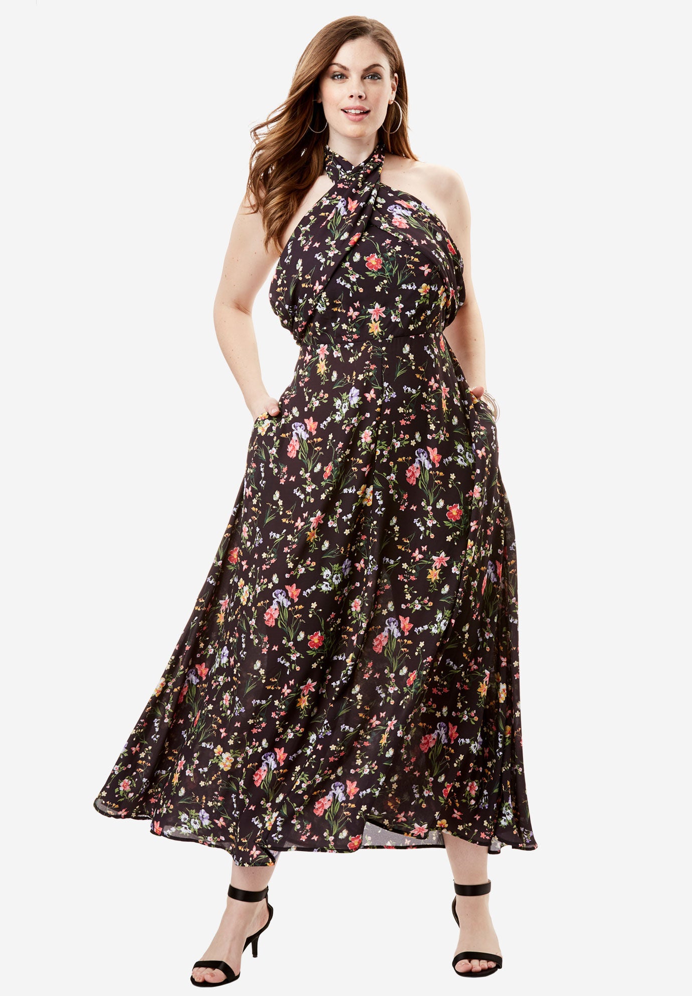 plus size dresses for women roamans plus size dress