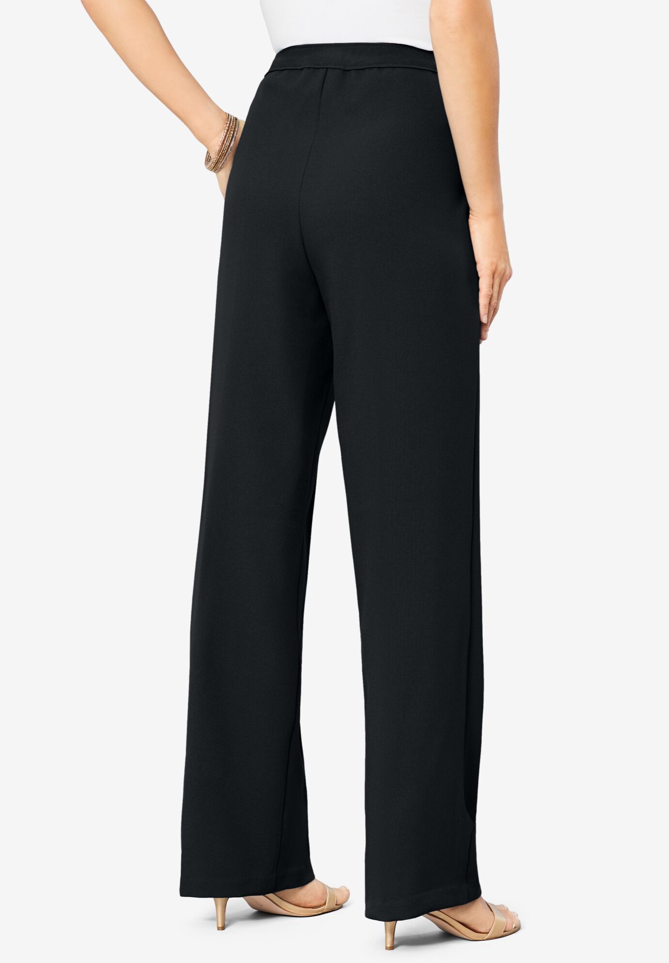Wide Leg Bend Over Pant Roaman s