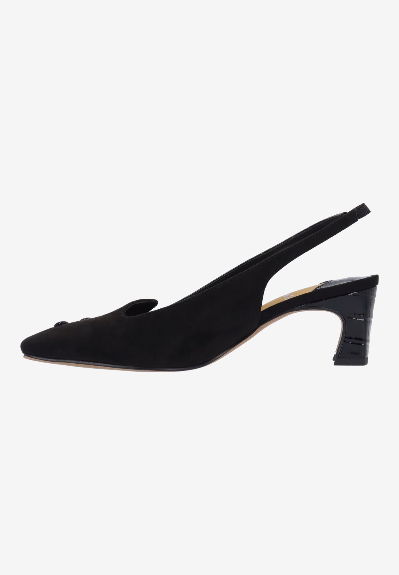 Palora Sling Back Pump, BLACK, alternate image number 4