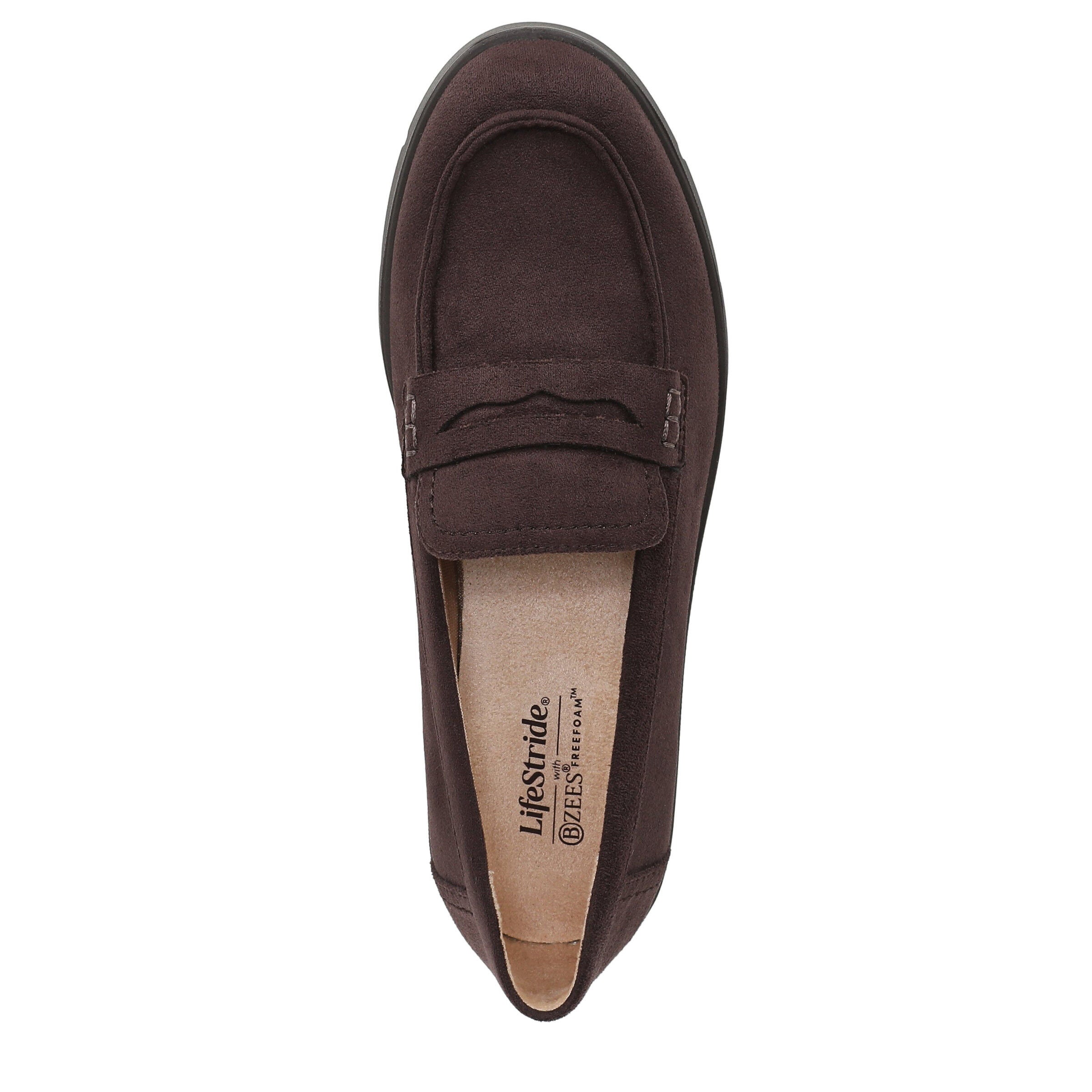 Veronica 2 Slip On Loafer, DARK CHOCOLATE, alternate image number 6
