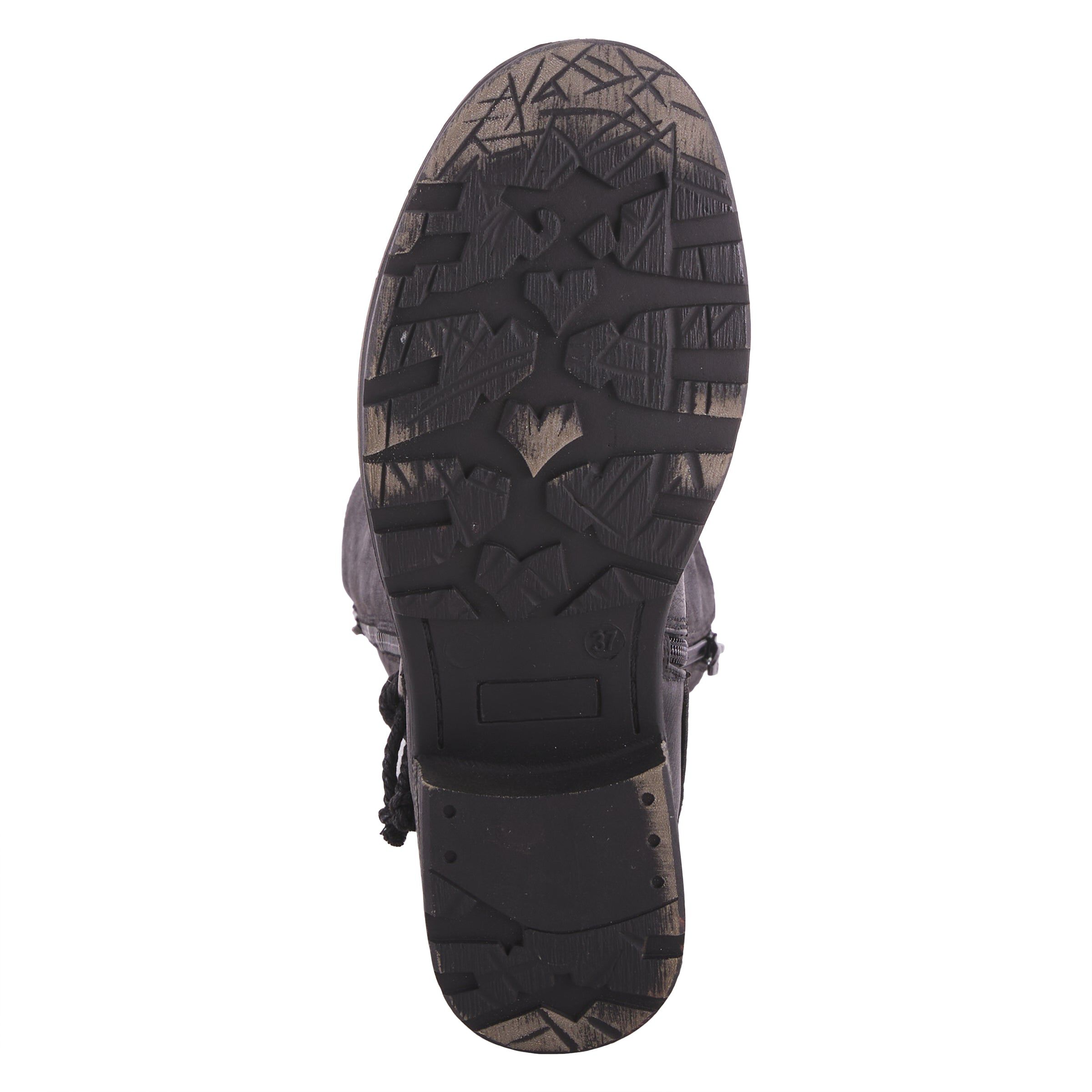 Kabuta Tall Boots, BLACK, alternate image number 5