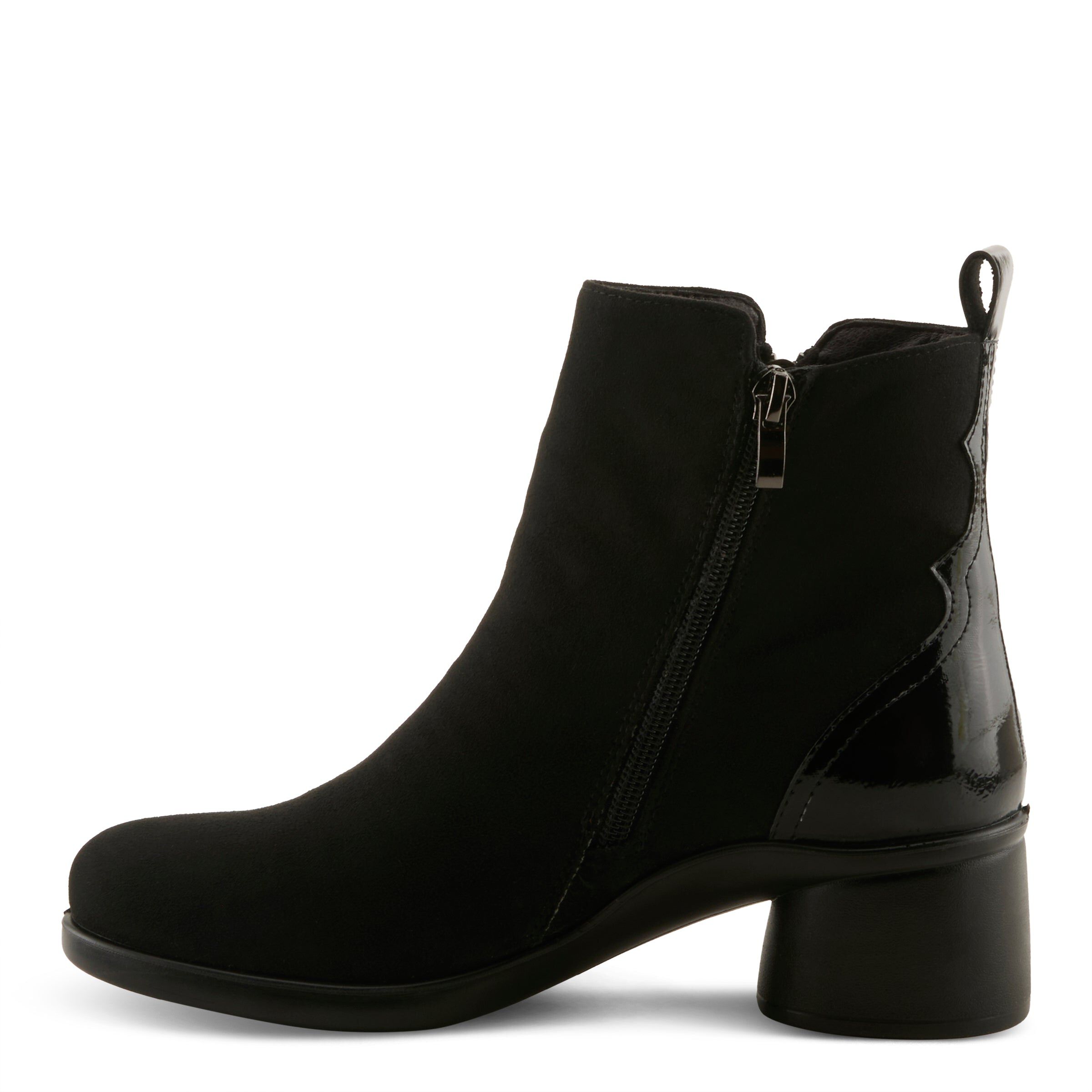 Carawey Booties, BLACK, alternate image number 2