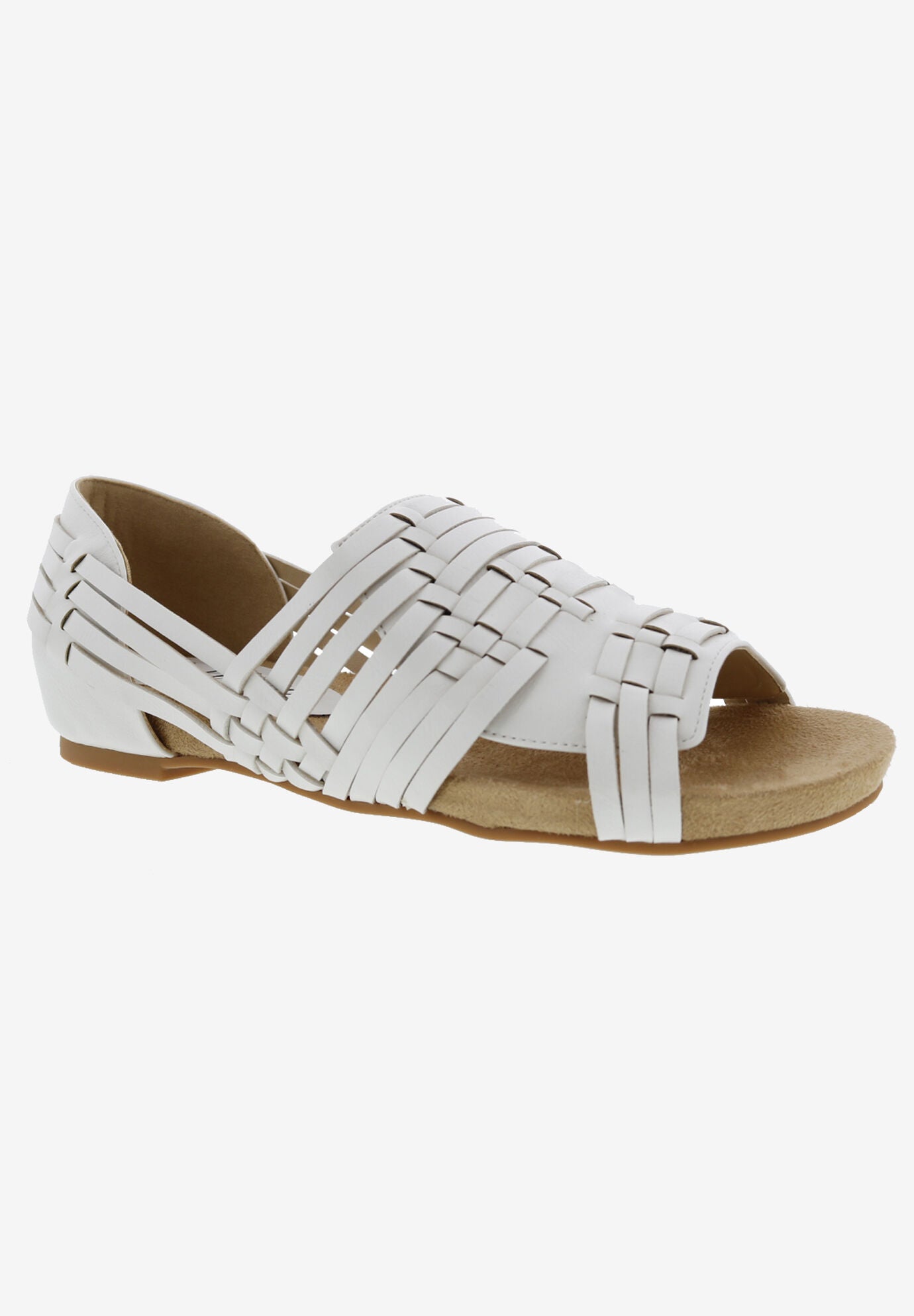 Native Sandal, WHITE SMOOTH, hi-res image number 0