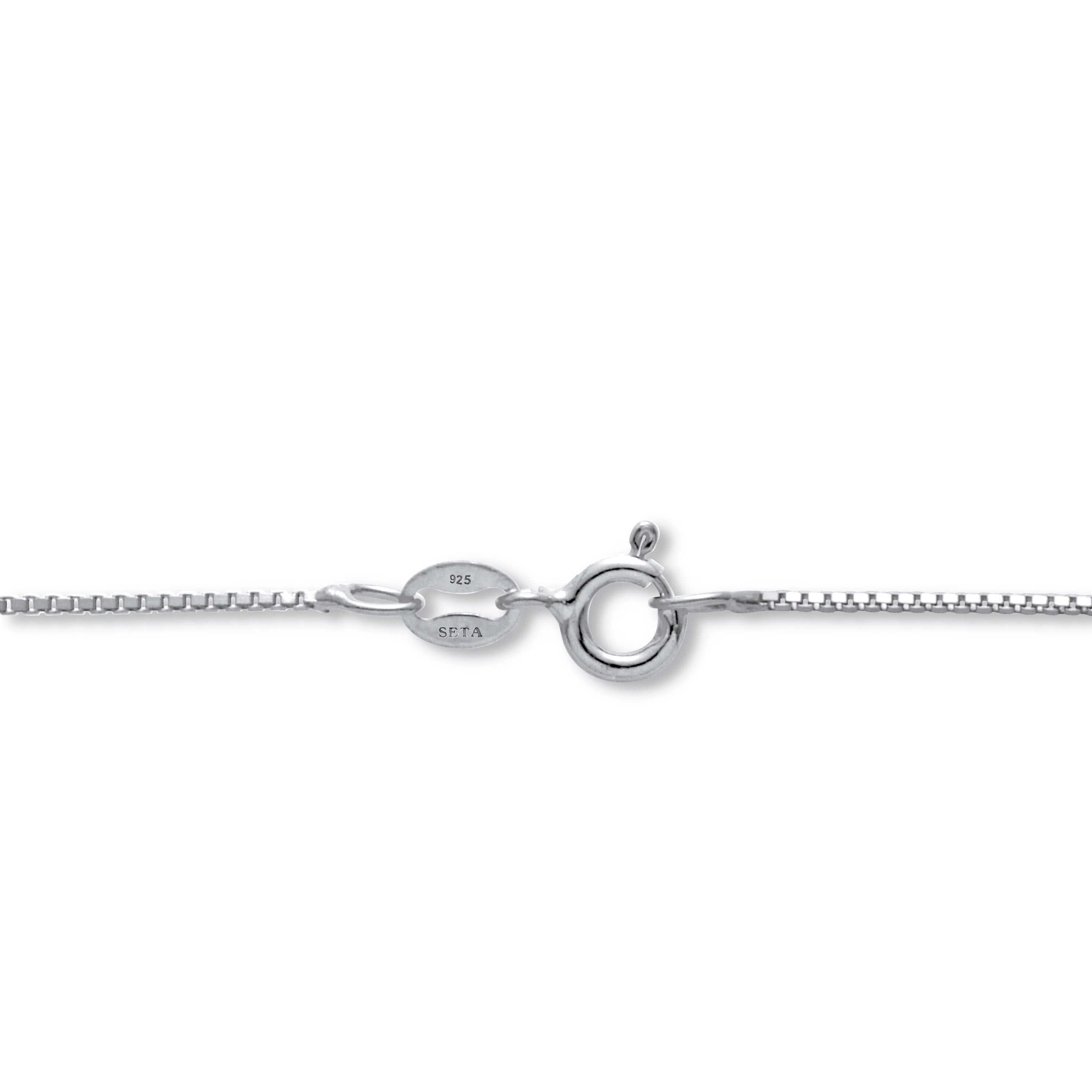 .21 TCW Diamond Sterling Silver Heart Pendant and Chain 18 Inches, WHITE, on-hover image number 1