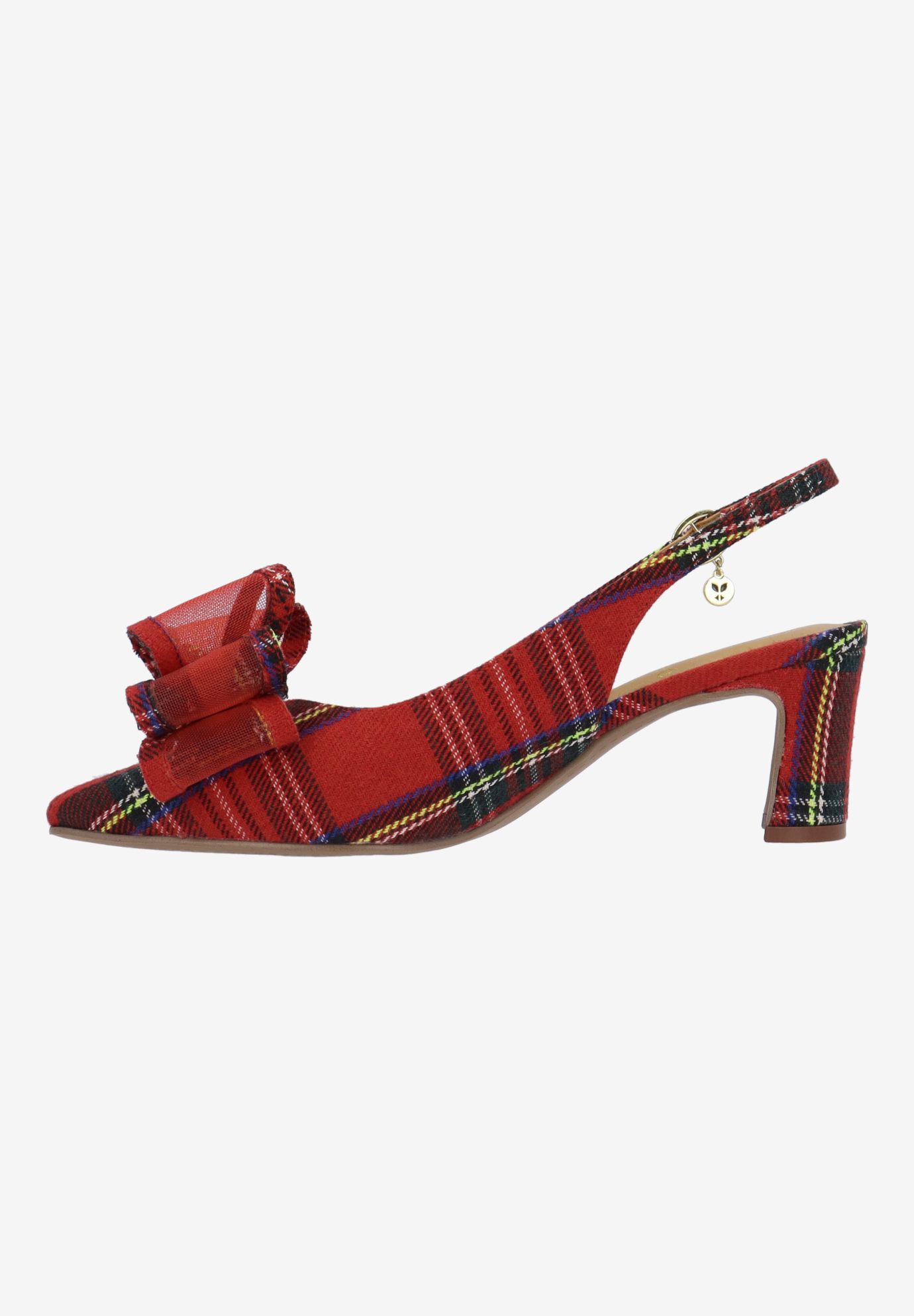 Kalindra Slingback Pump, RED, alternate image number 4