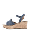 White Mountain Simple Wedge Sandal, , alternate image number null