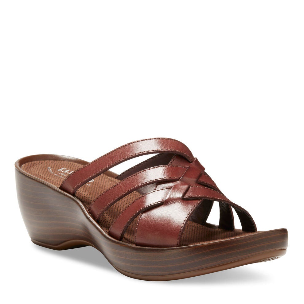 Poppy Sandal, MAHOGANY, hi-res image number 0