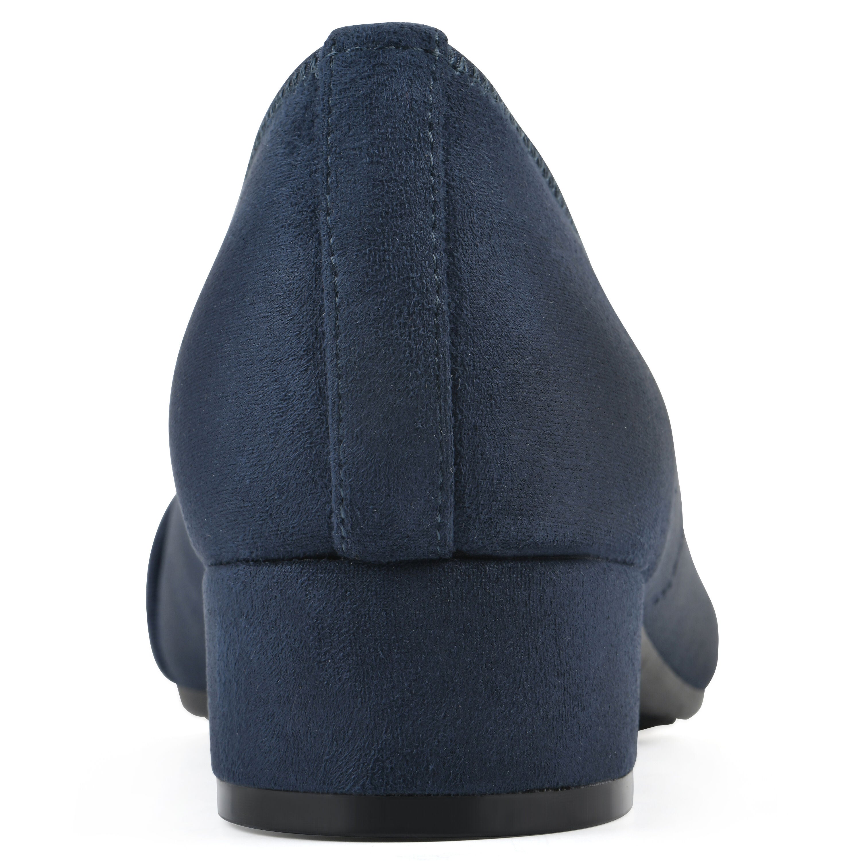 Bordeaux Low Block Heel, NAVY FABRIC, on-hover image number 1