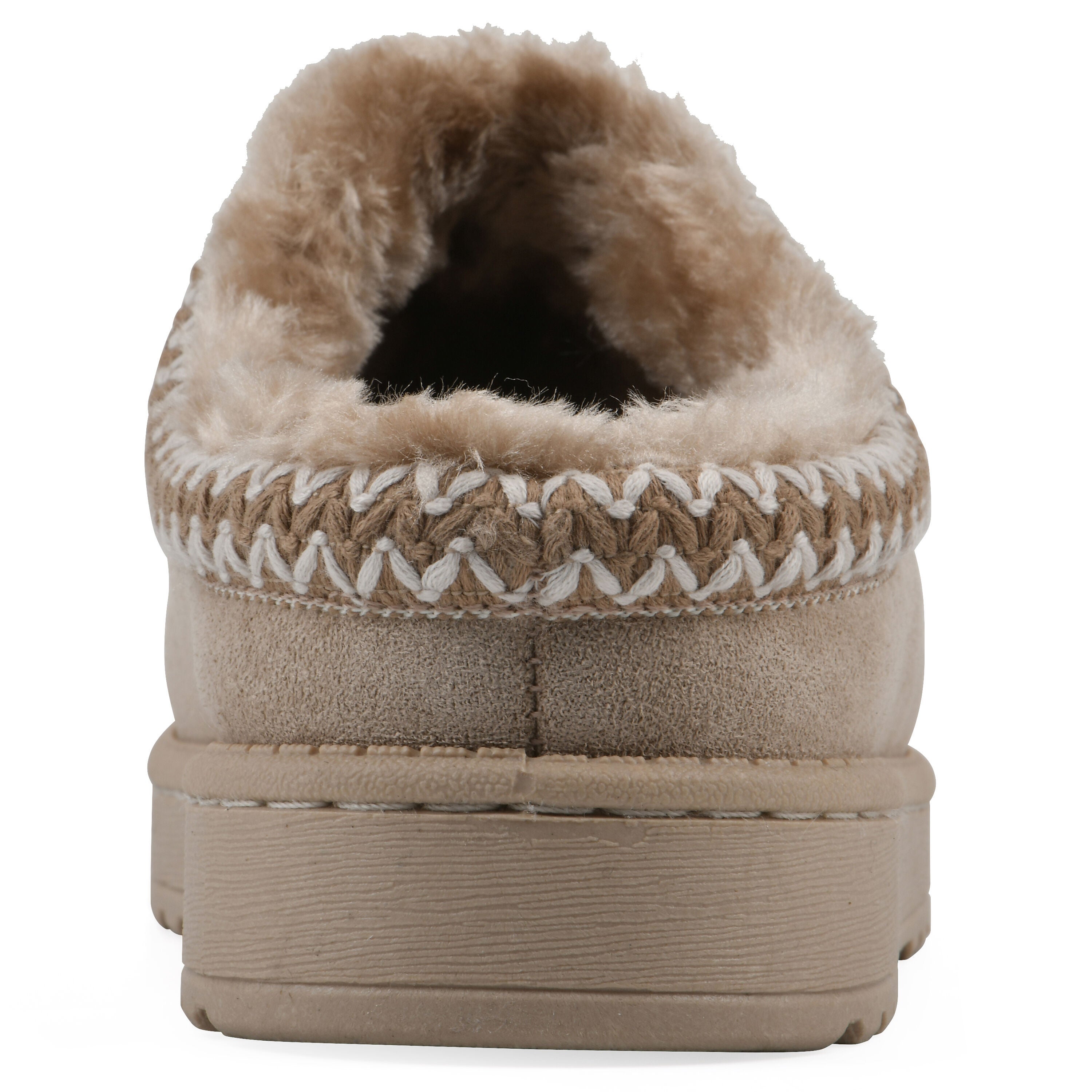 Icebin Clog Slipper, DARK BEIGE FABRIC, on-hover image number 1