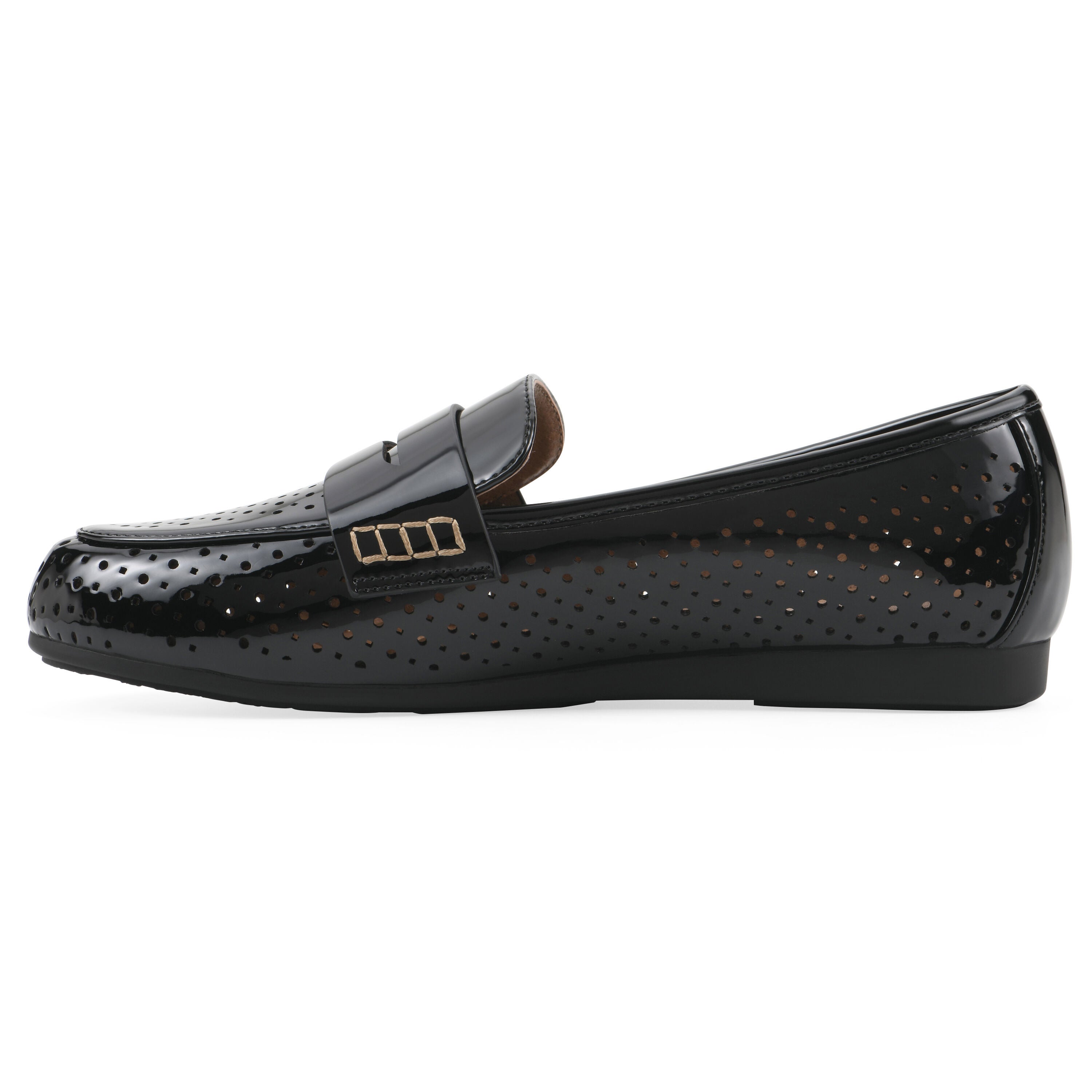 Wallace Moc Loafer, BLACK PATENT, alternate image number 3