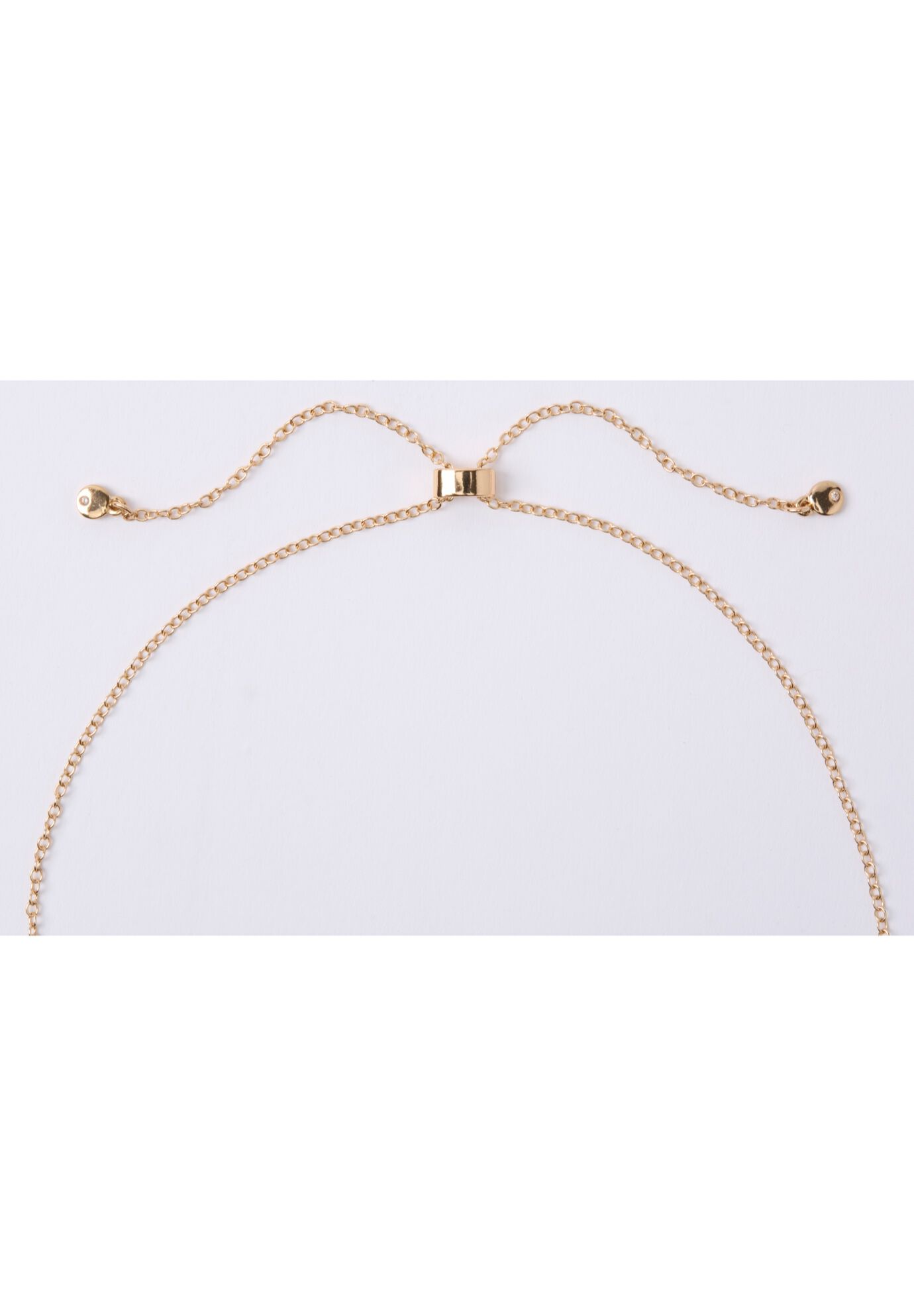 Knot Chain Necklace, GOLD, alternate image number 3