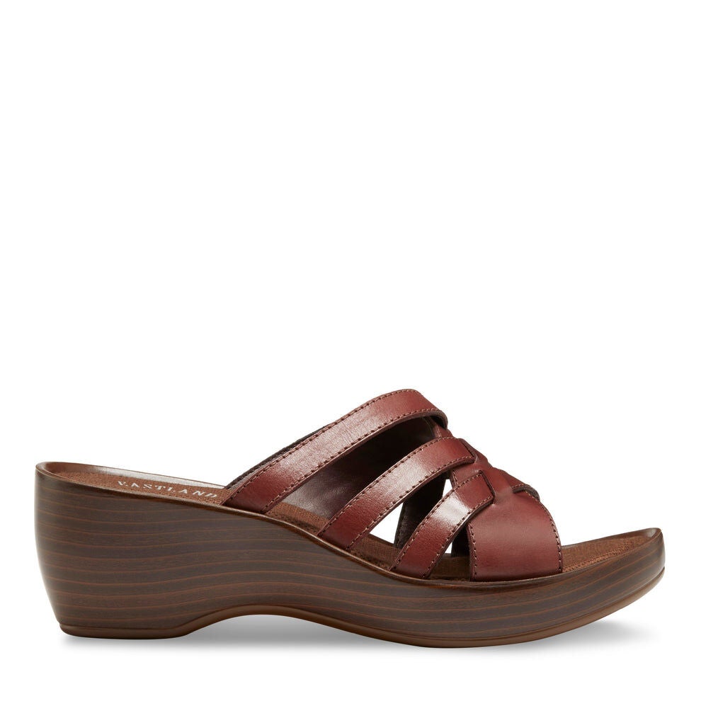 Poppy Sandal, MAHOGANY, alternate image number 2
