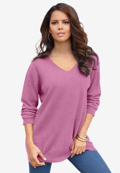 Plus Size Long Sleeve Sweaters