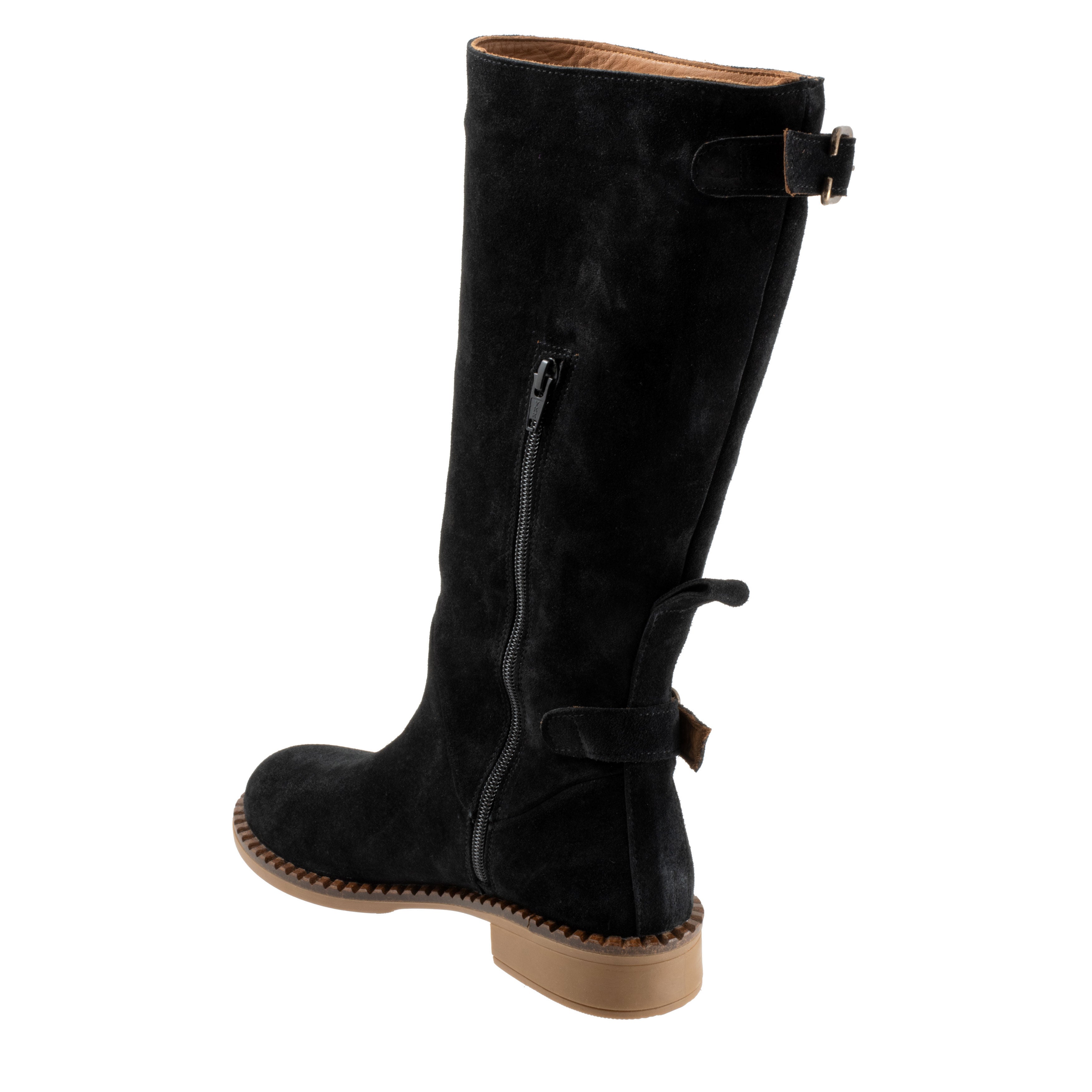 Ozzie Boot, BLACK SUEDE, on-hover image number 1