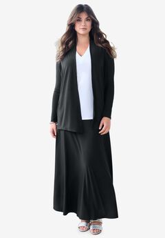 Ultrasmooth® Fabric Long Sleeve Cardigan