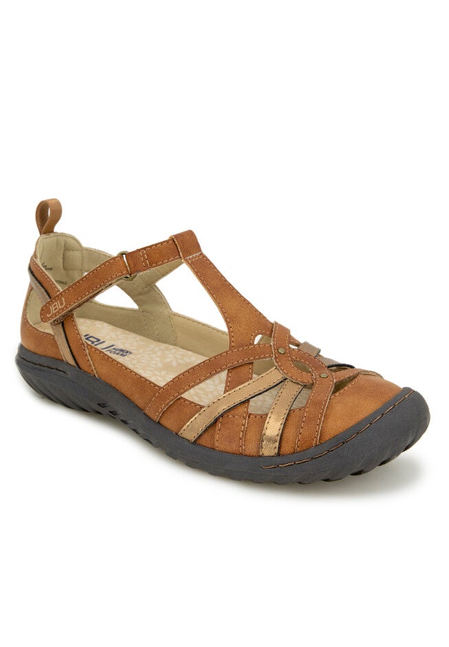 Dove T-Strap Flat, BROWN TAN, hi-res image number null