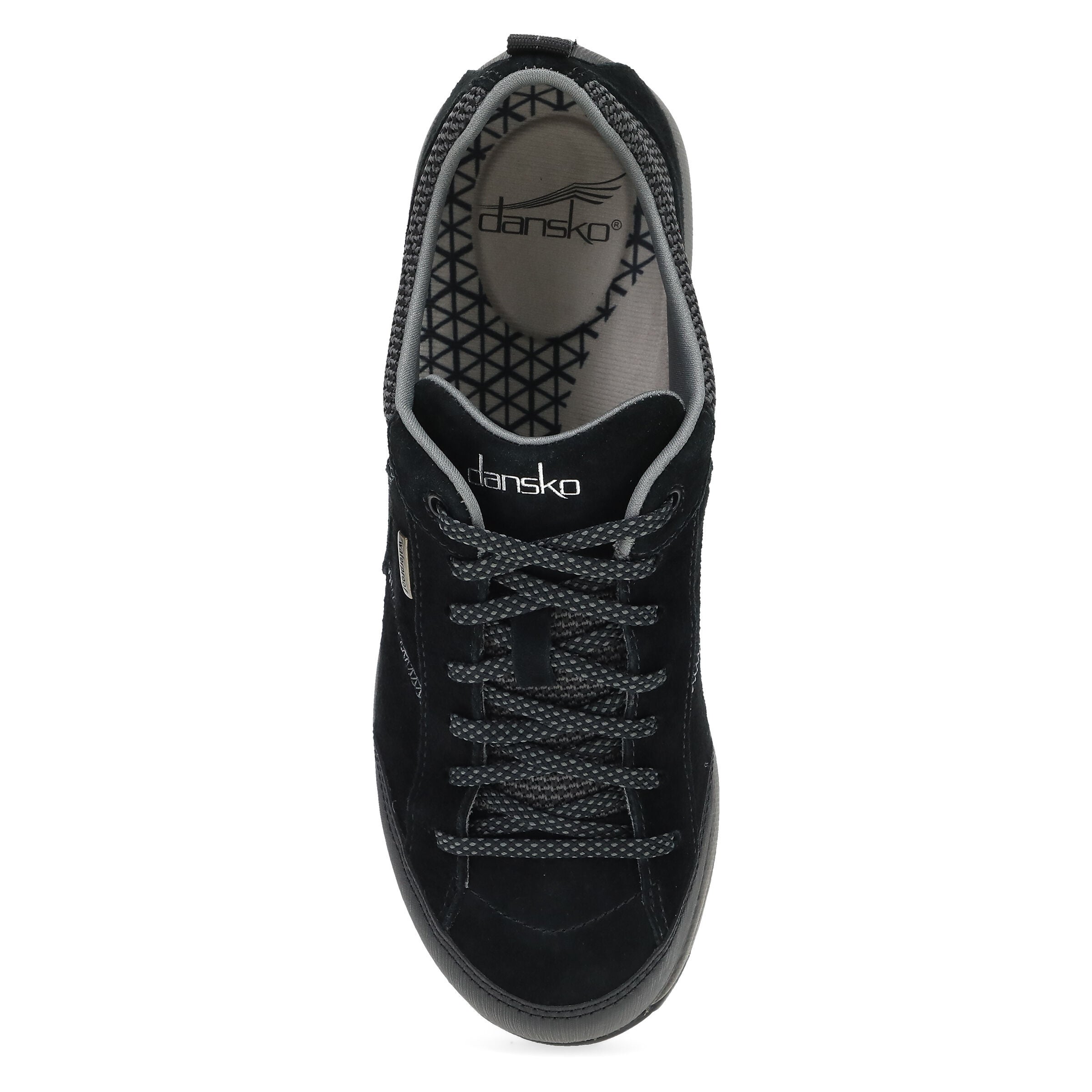 Paisley Laceup Waterproof Outdoor Shoe, BLACK, alternate image number 5