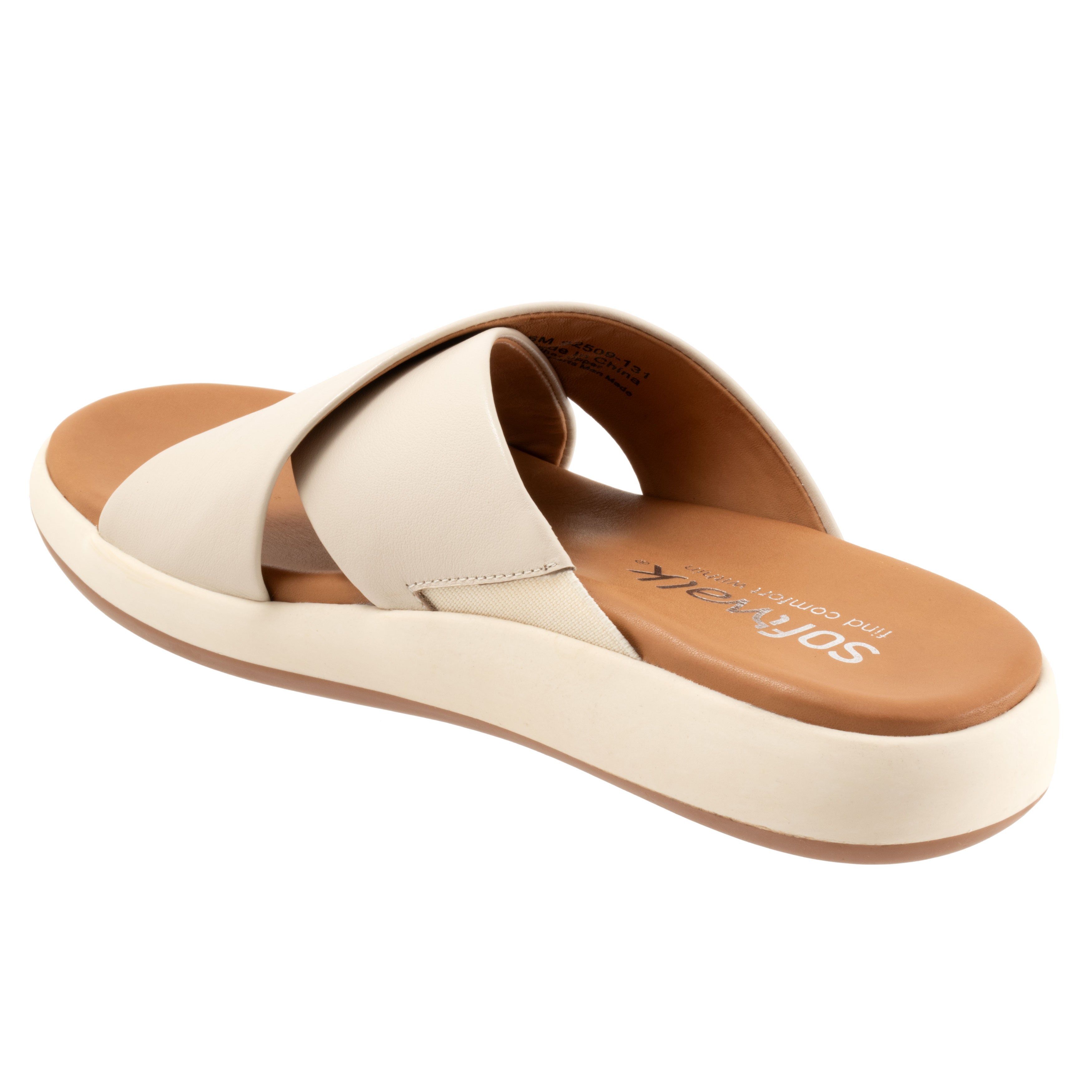 Jesi Sandal, IVORY, on-hover image number 1
