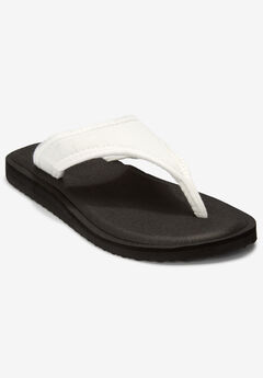 The Sylvia Soft Footbed Thong Slip On Sandal