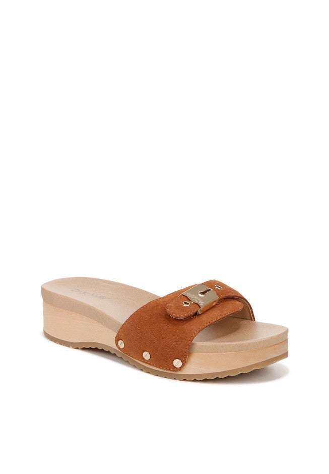 Original Too Wedge Sandal, HONEY BROWN LEATHER, hi-res image number null