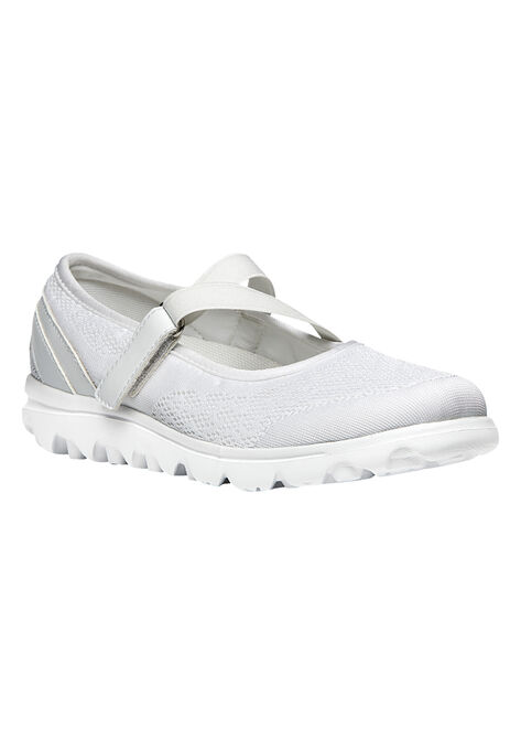 TravelLite Mary Jane Sneaker by Propet®, WHITE, hi-res image number null