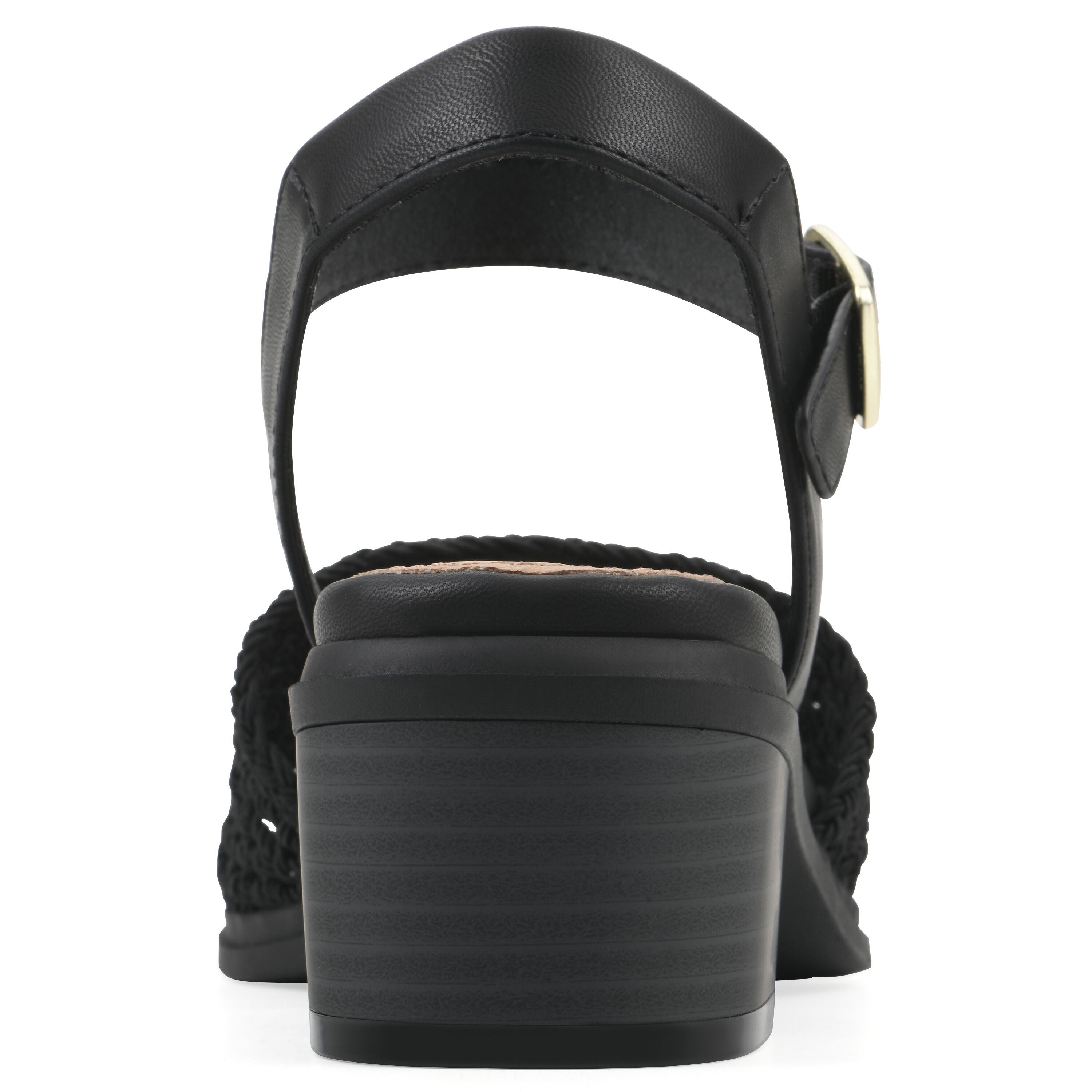 Cortland Block Heel Sandal, BLACK SMOOTH, on-hover image number 1