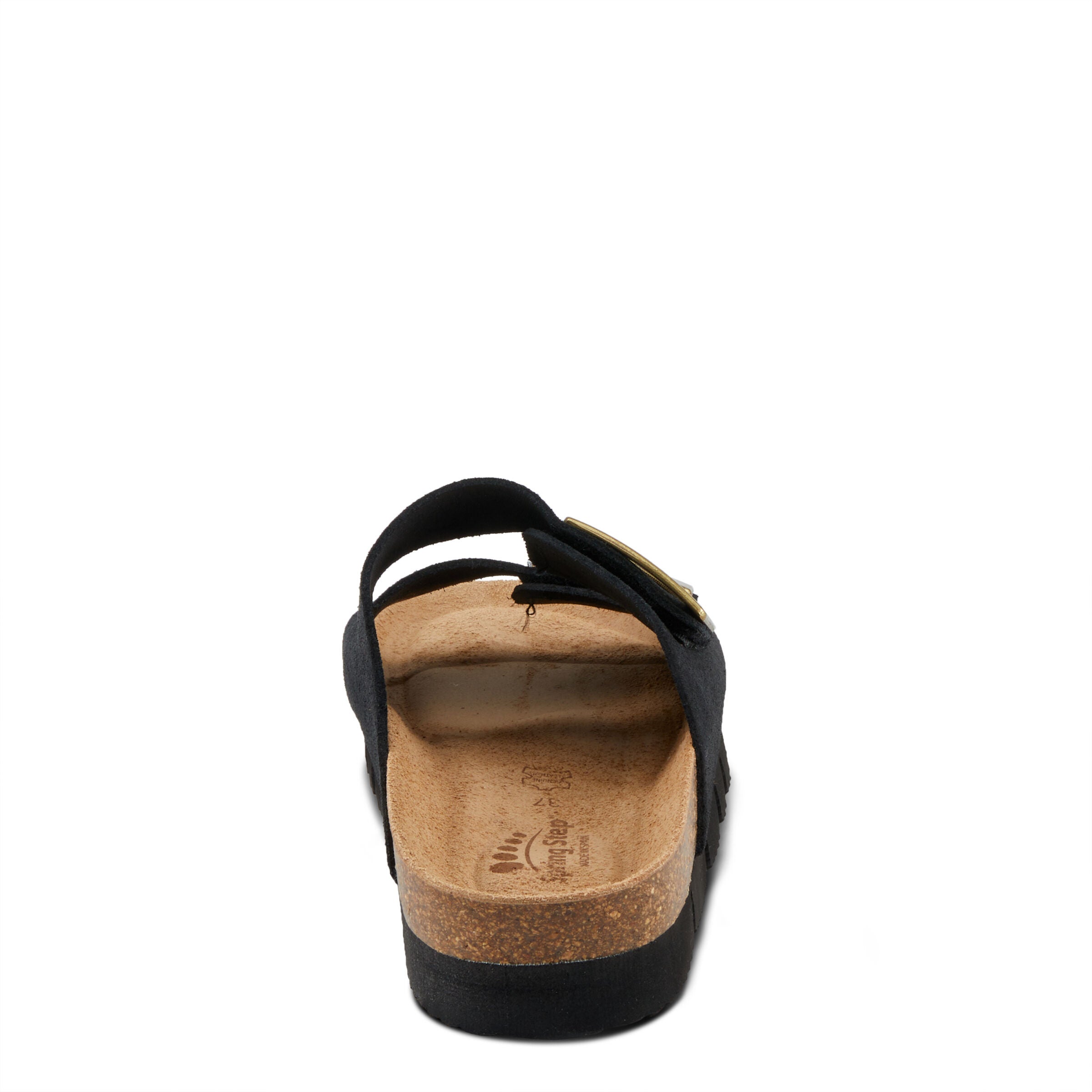 Nesconset Sandal, BLACK SUEDE, on-hover image number 1