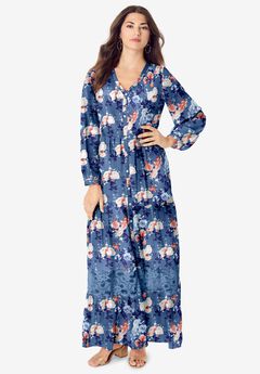 Lace Tiered Maxi Dress