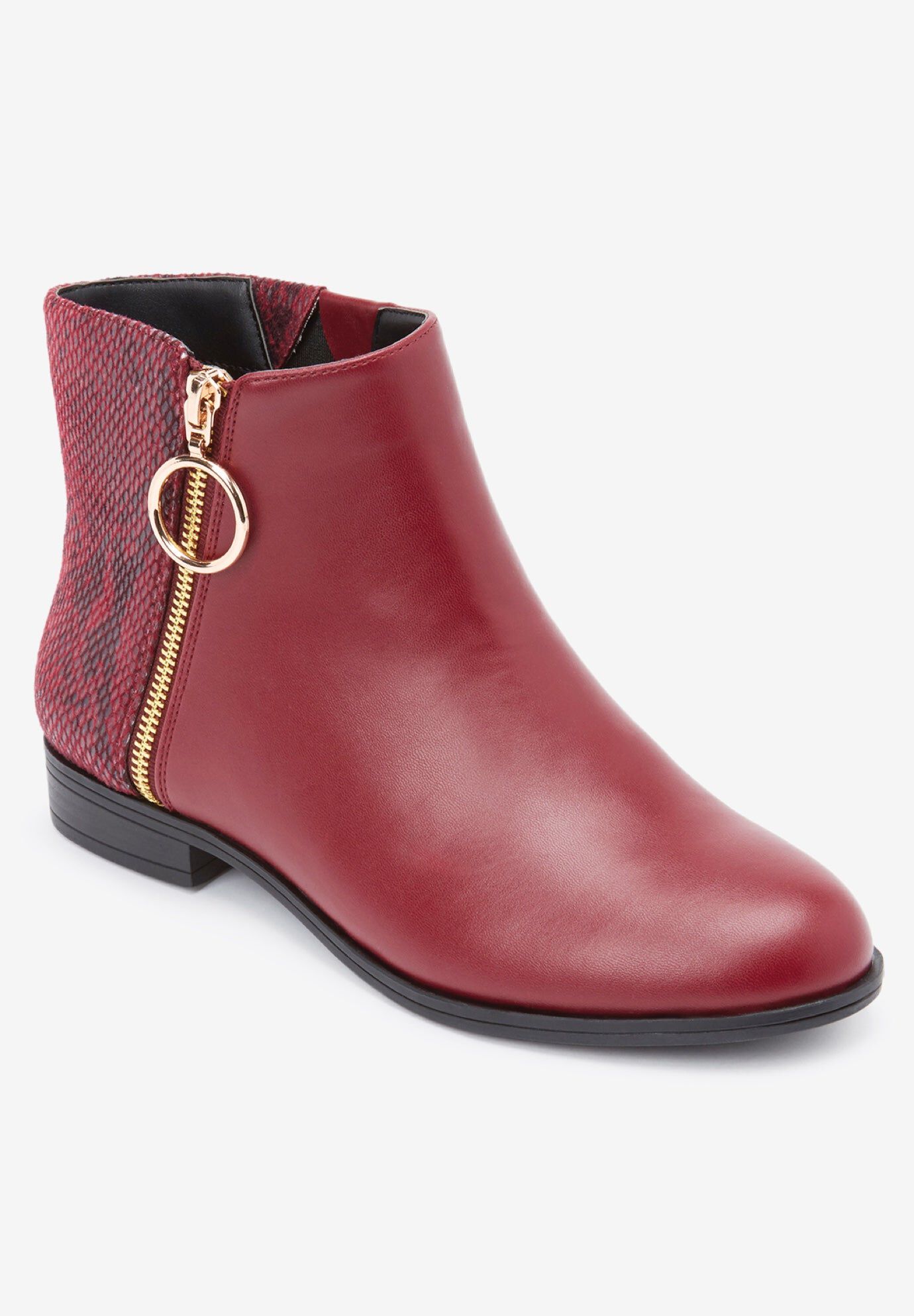 Fashionable The Addi Bootie, Black | Roaman's
