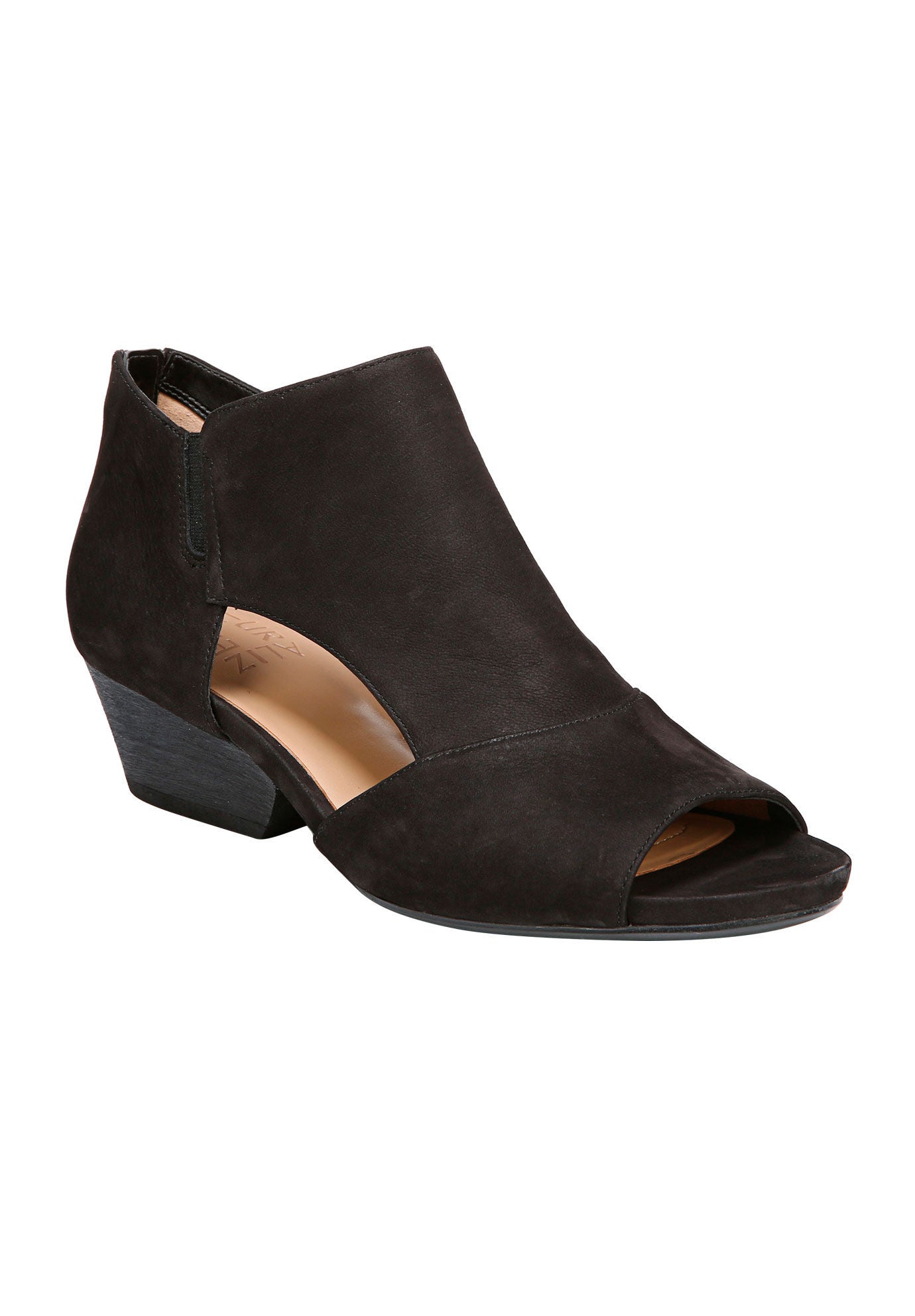 Greyson Sandals by Naturalizer&reg;, BLACK NUBUCK, hi-res image number 0