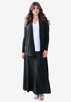 Ultrasmooth® Fabric Long Sleeve Cardigan