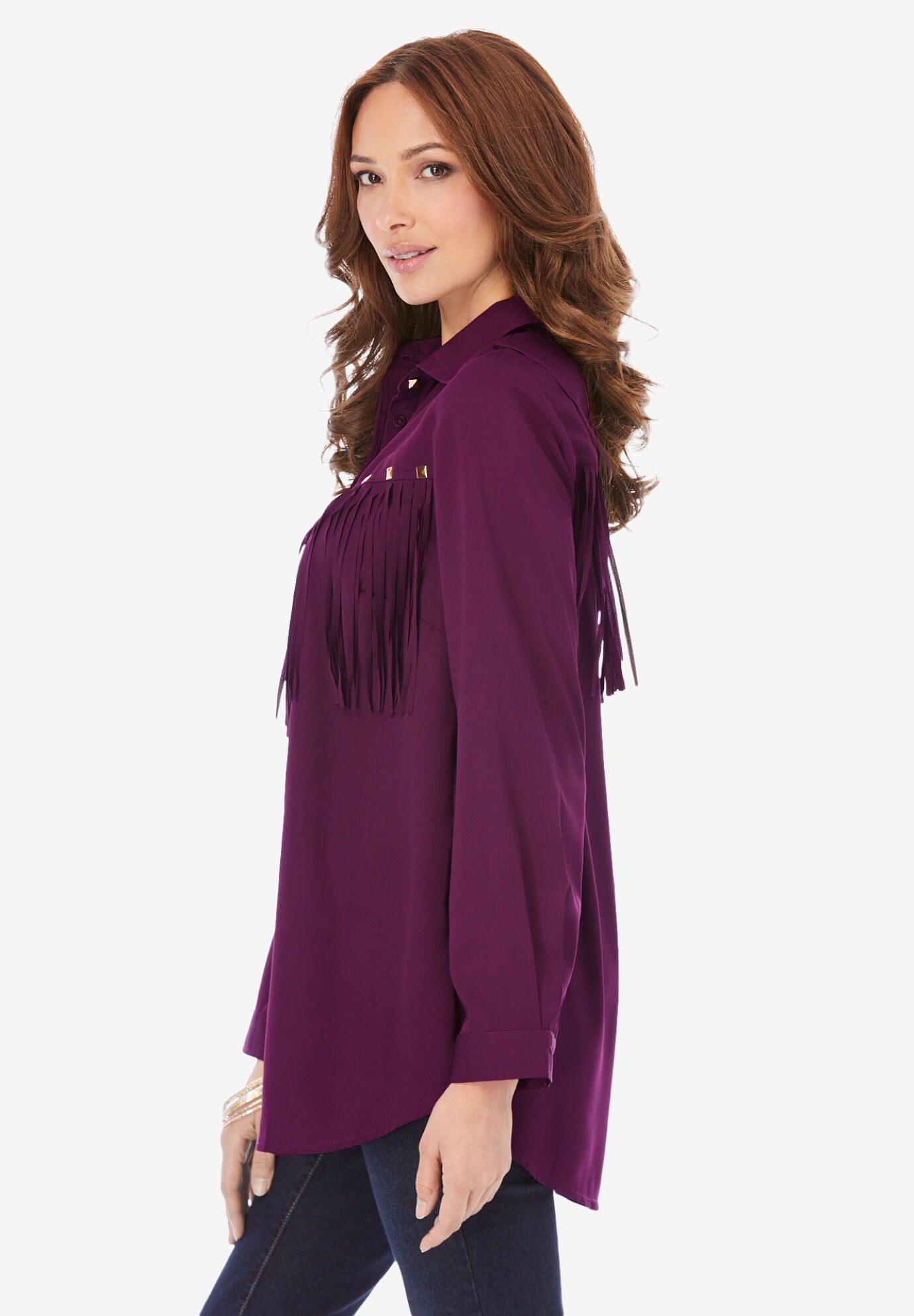 Fringe Big Shirt, , alternate image number 2